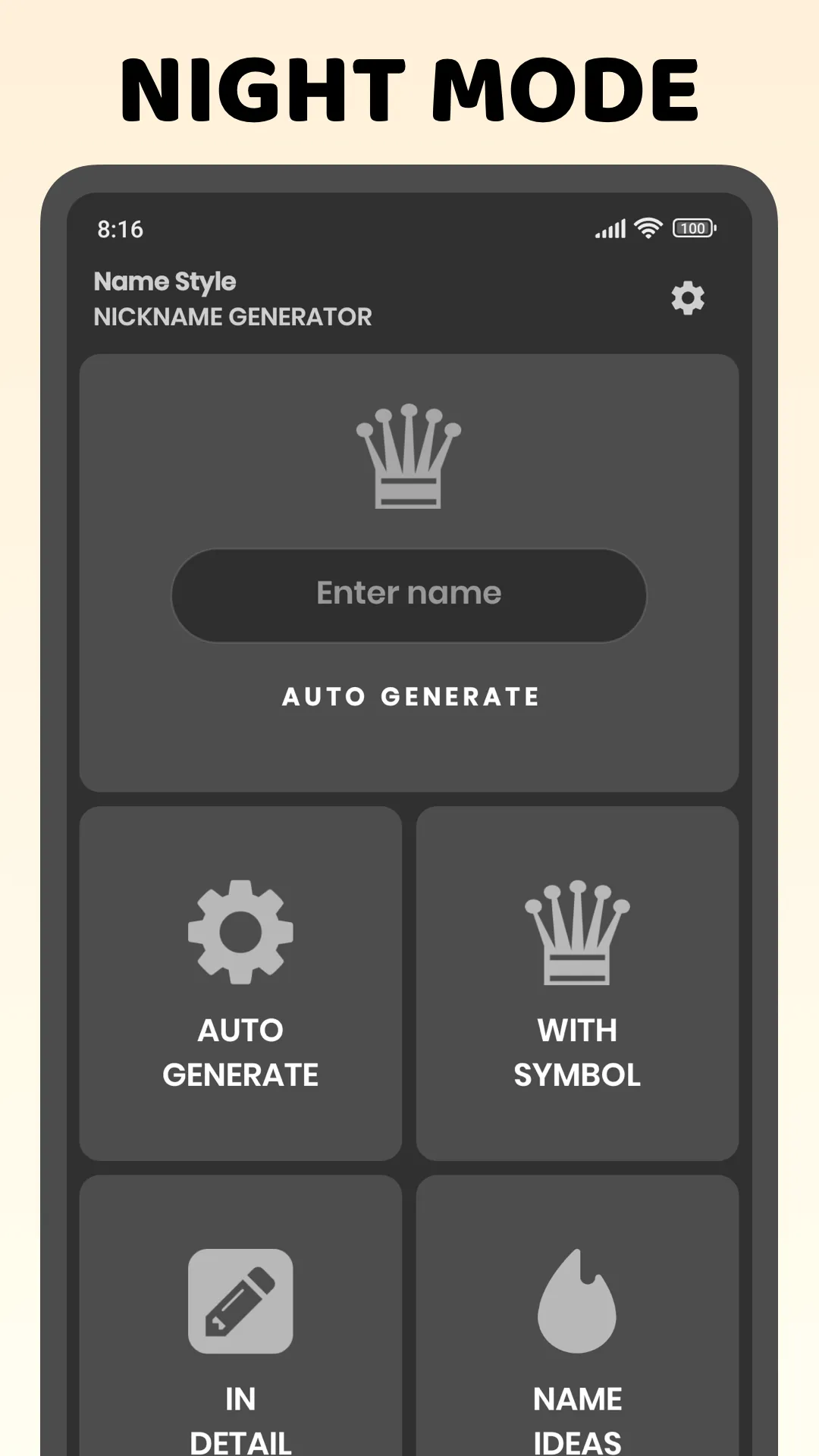 Name style: Nickname Generator | Indus Appstore | Screenshot