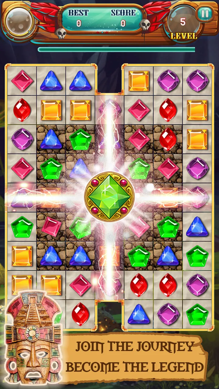 Jewels Deluxe - mystery match | Indus Appstore | Screenshot