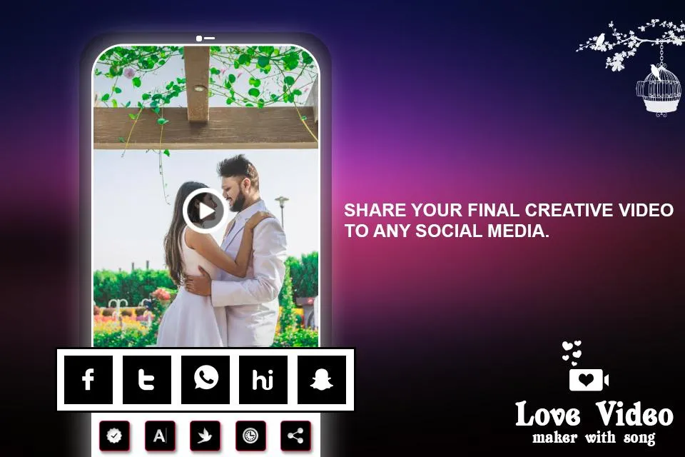 Love Video Maker with Song | Indus Appstore | Screenshot