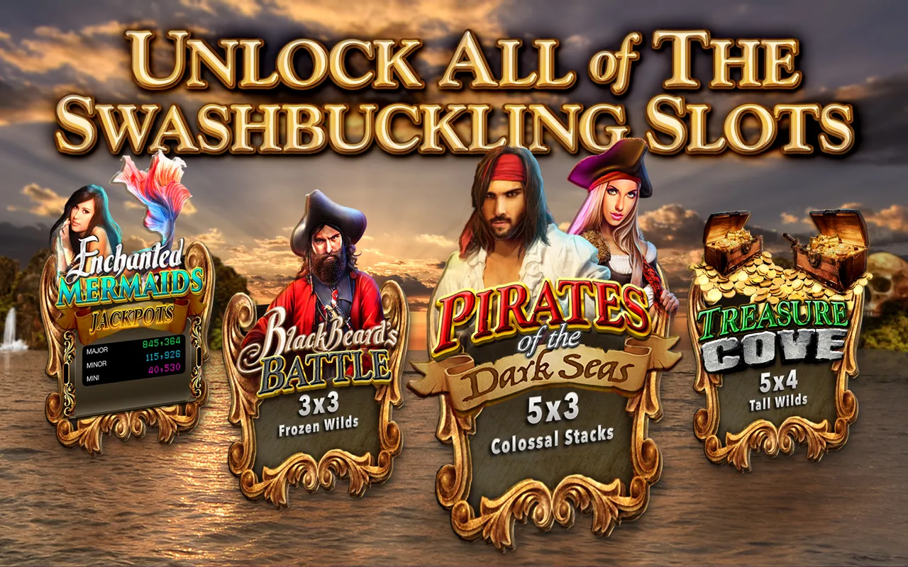 Pirates of the Dark Seas Slots | Indus Appstore | Screenshot