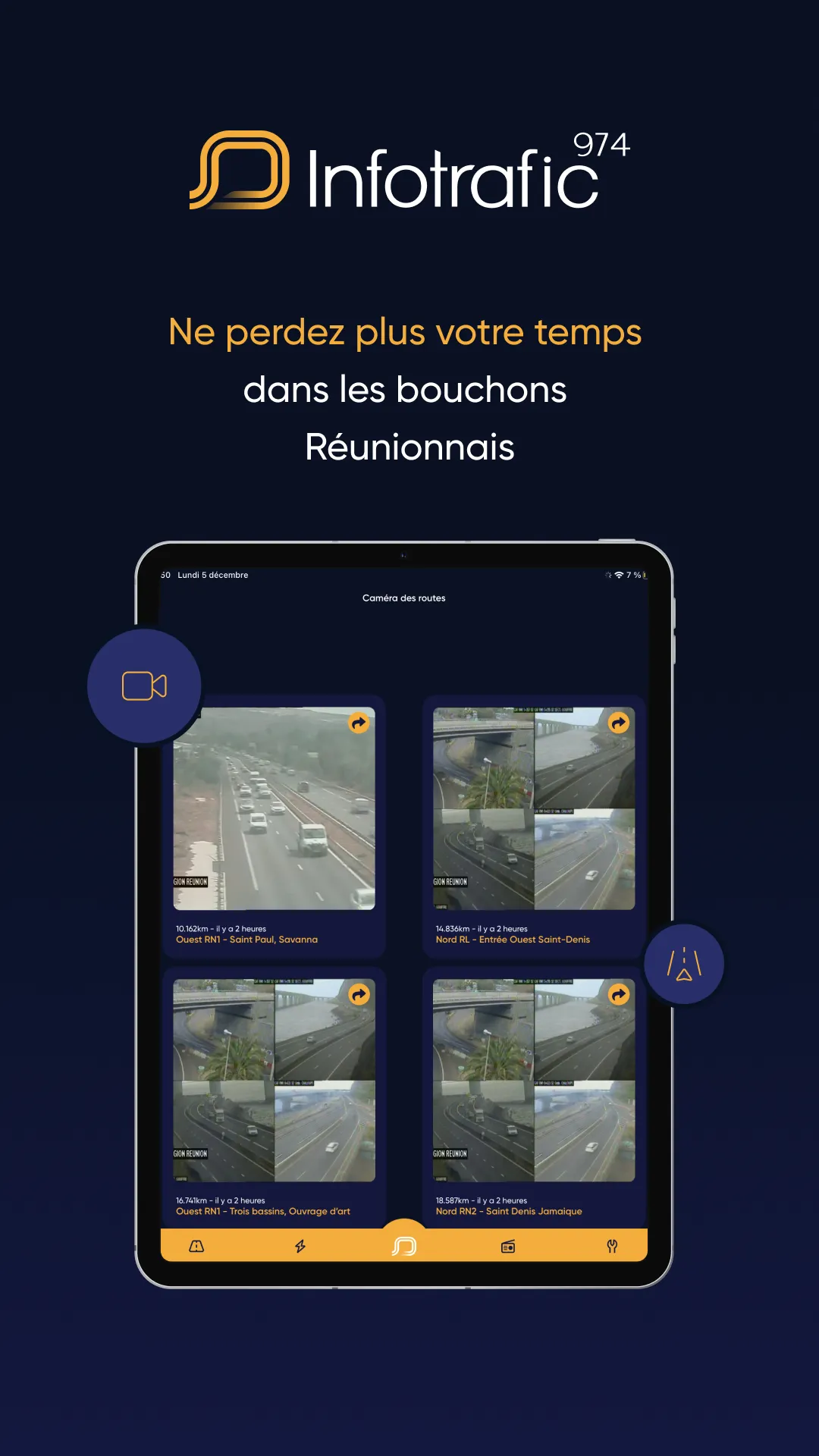 InfoTrafic 974 | Indus Appstore | Screenshot