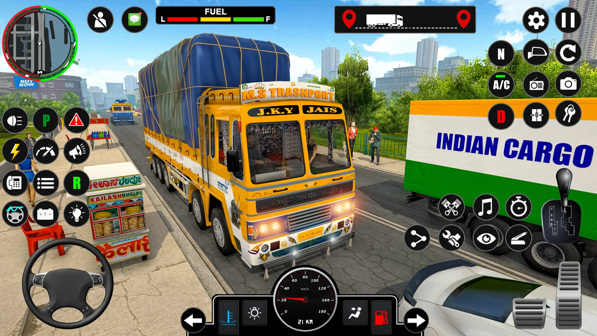 Indian Truck Driving Games Sim | Indus Appstore | Screenshot