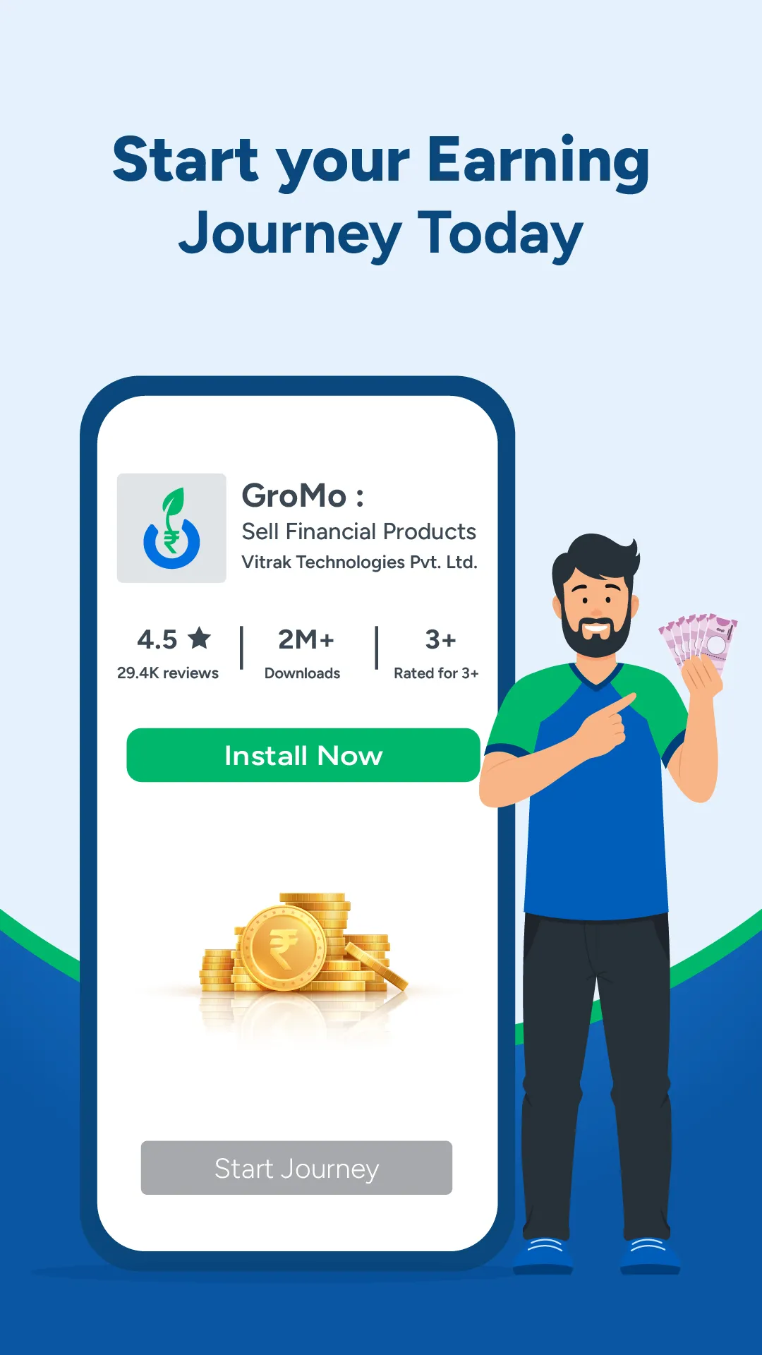 GroMo: Sell Financial Products | Indus Appstore | Screenshot