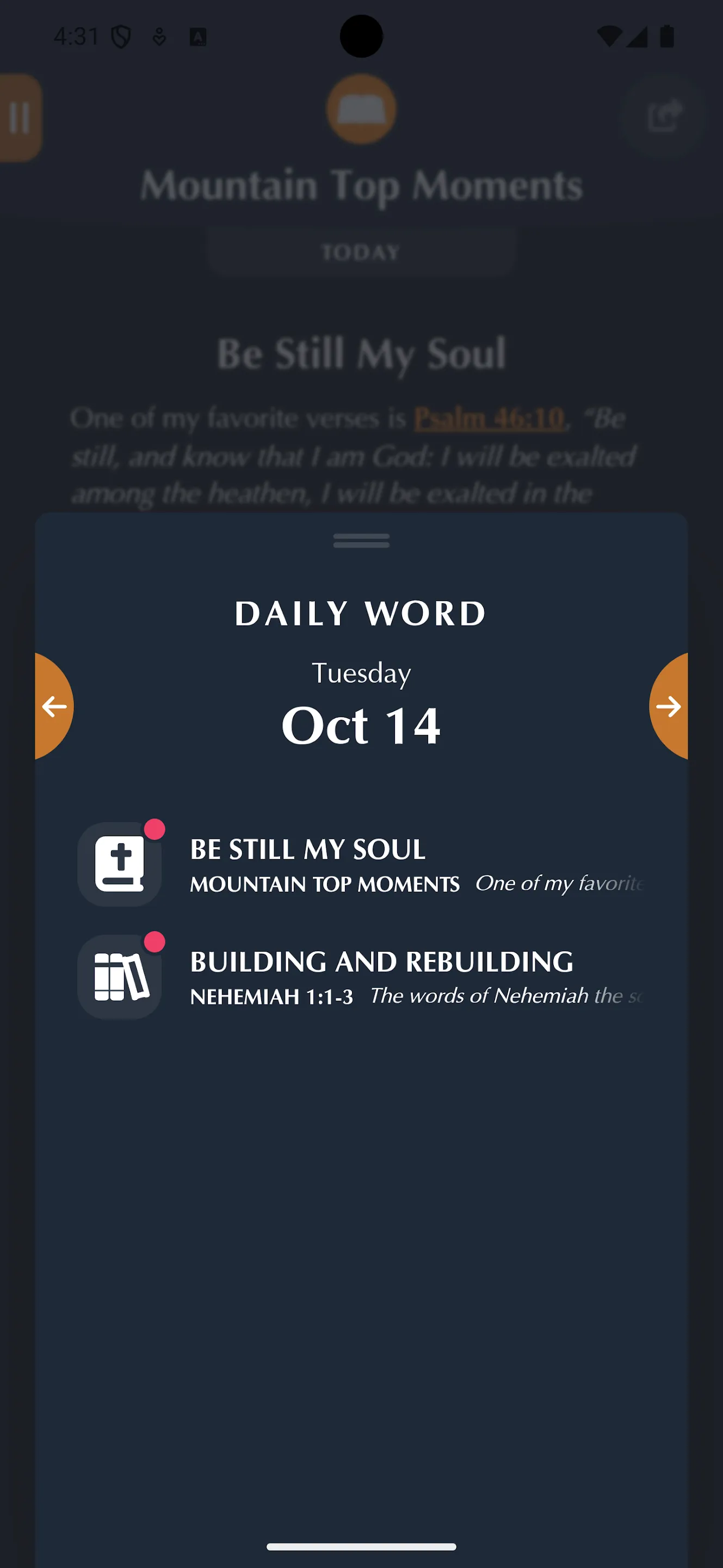 MyOwnBible | Indus Appstore | Screenshot