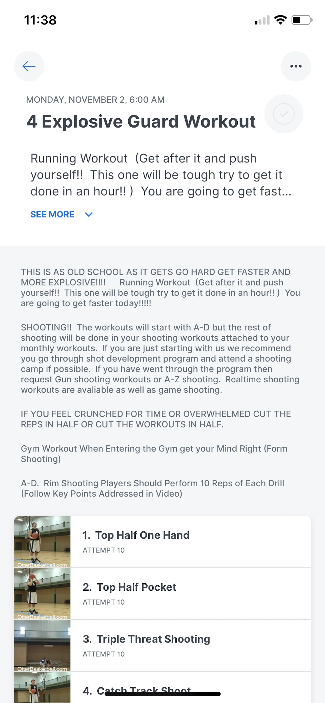 OtterBasketball Training | Indus Appstore | Screenshot