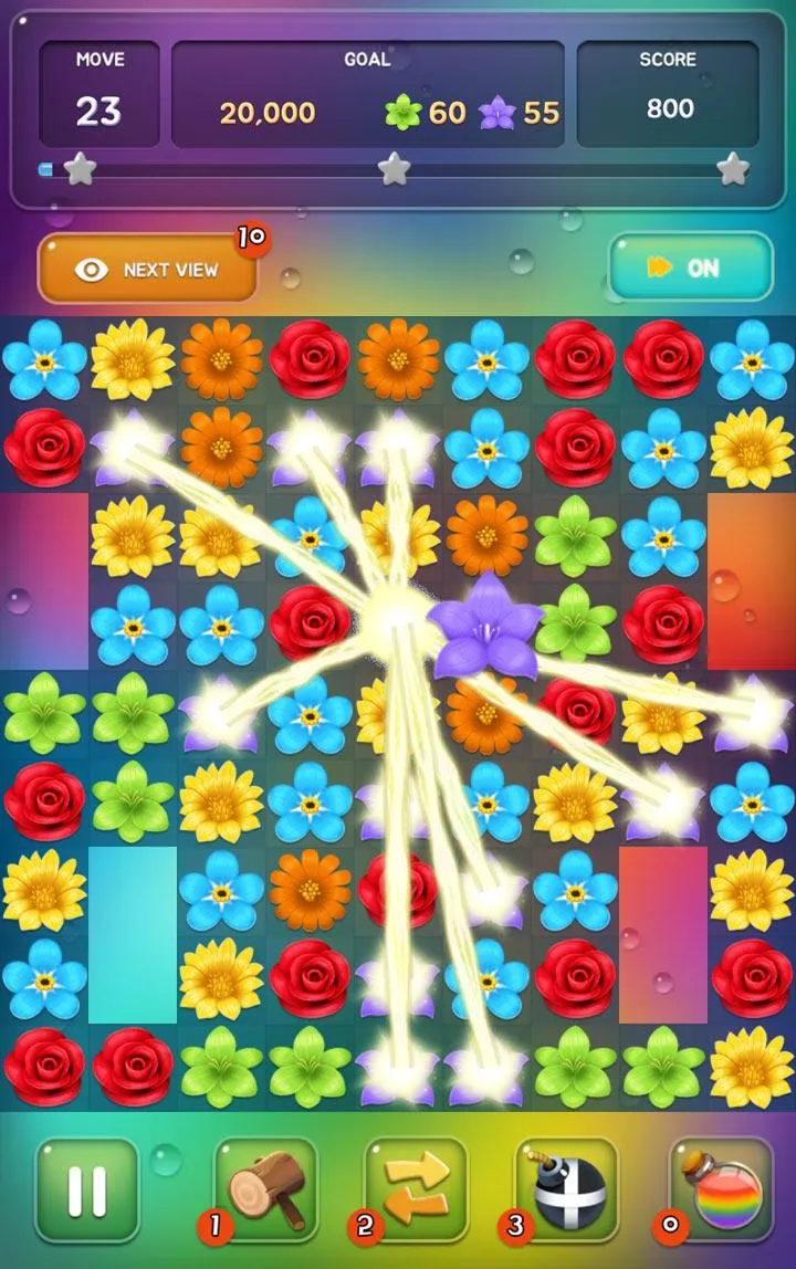 Flower Match Puzzle | Indus Appstore | Screenshot