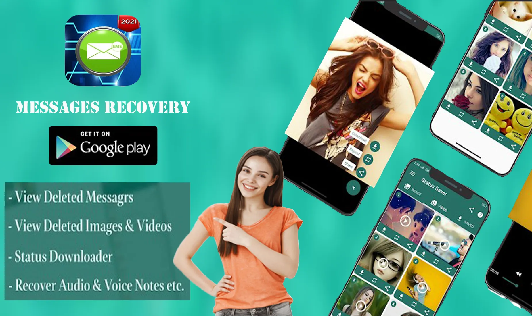 All Deleted Messages Recovery | Indus Appstore | Screenshot