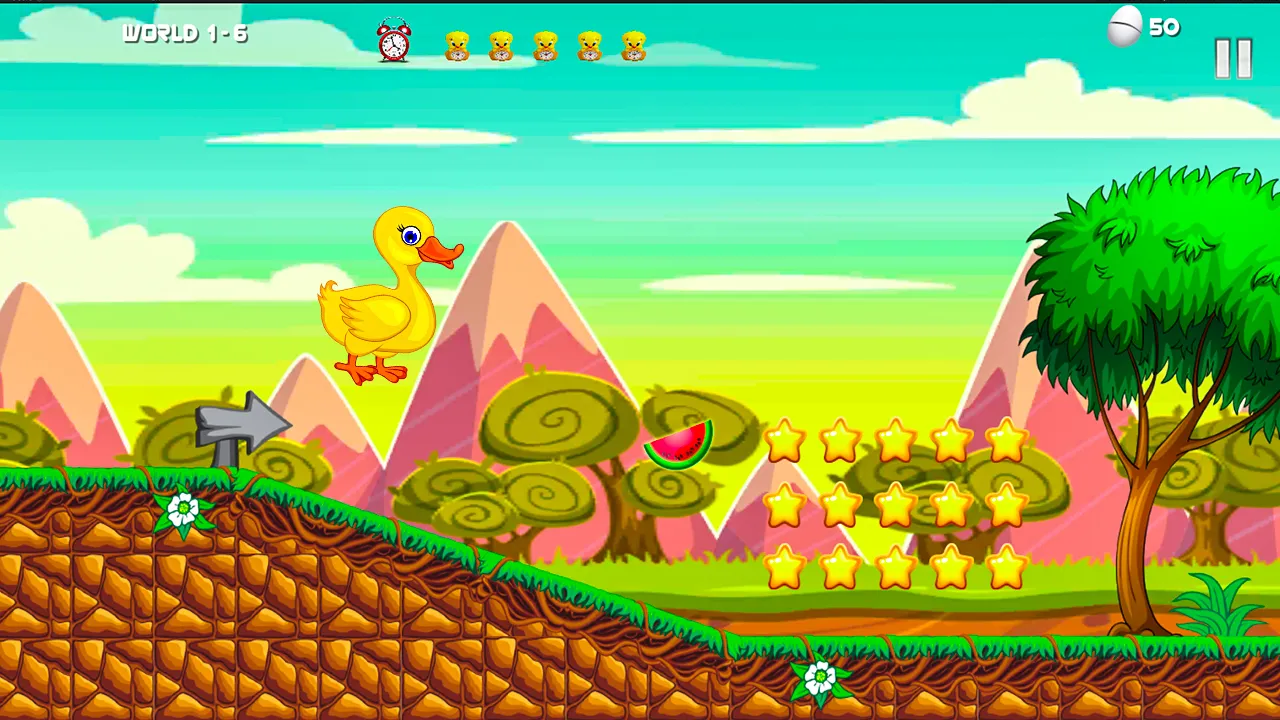 Super Duck's World Super Bino | Indus Appstore | Screenshot