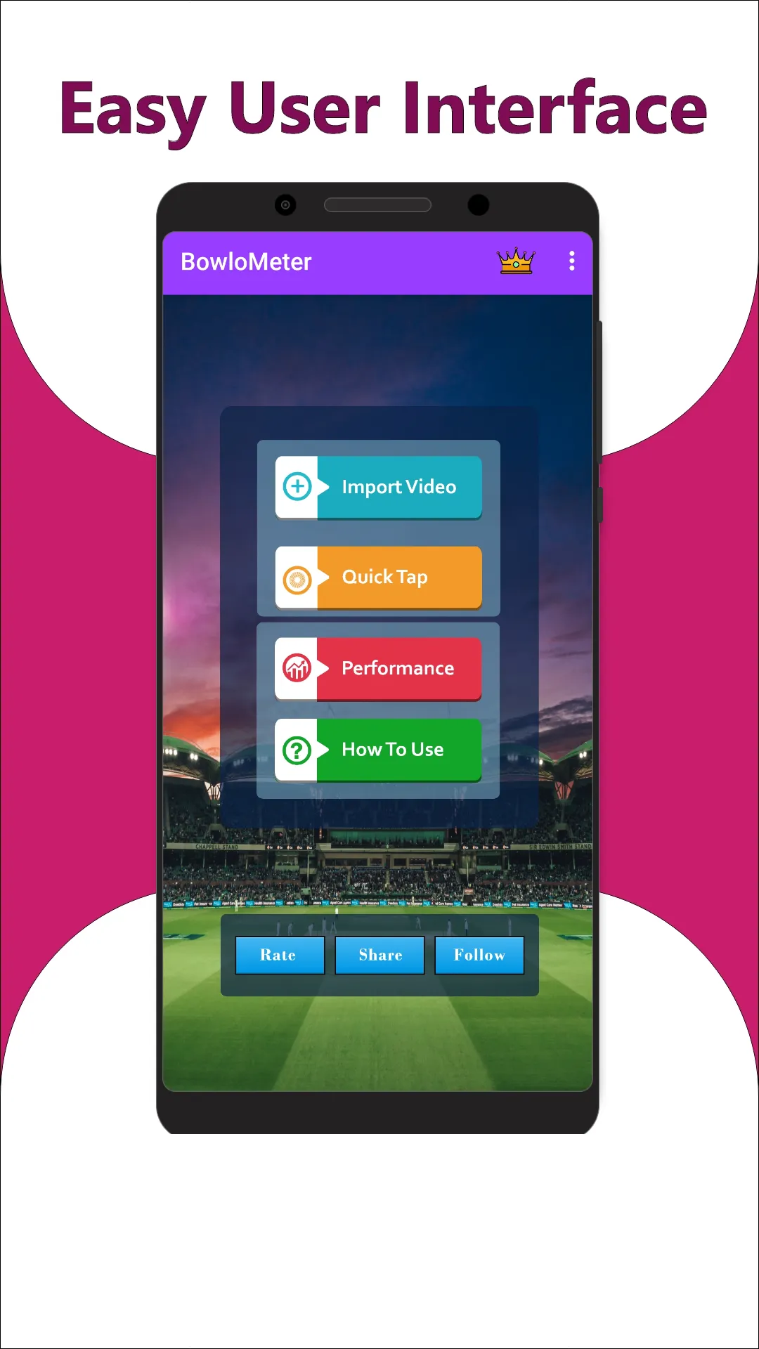 BowloMeter - Check Bowl Speed | Indus Appstore | Screenshot