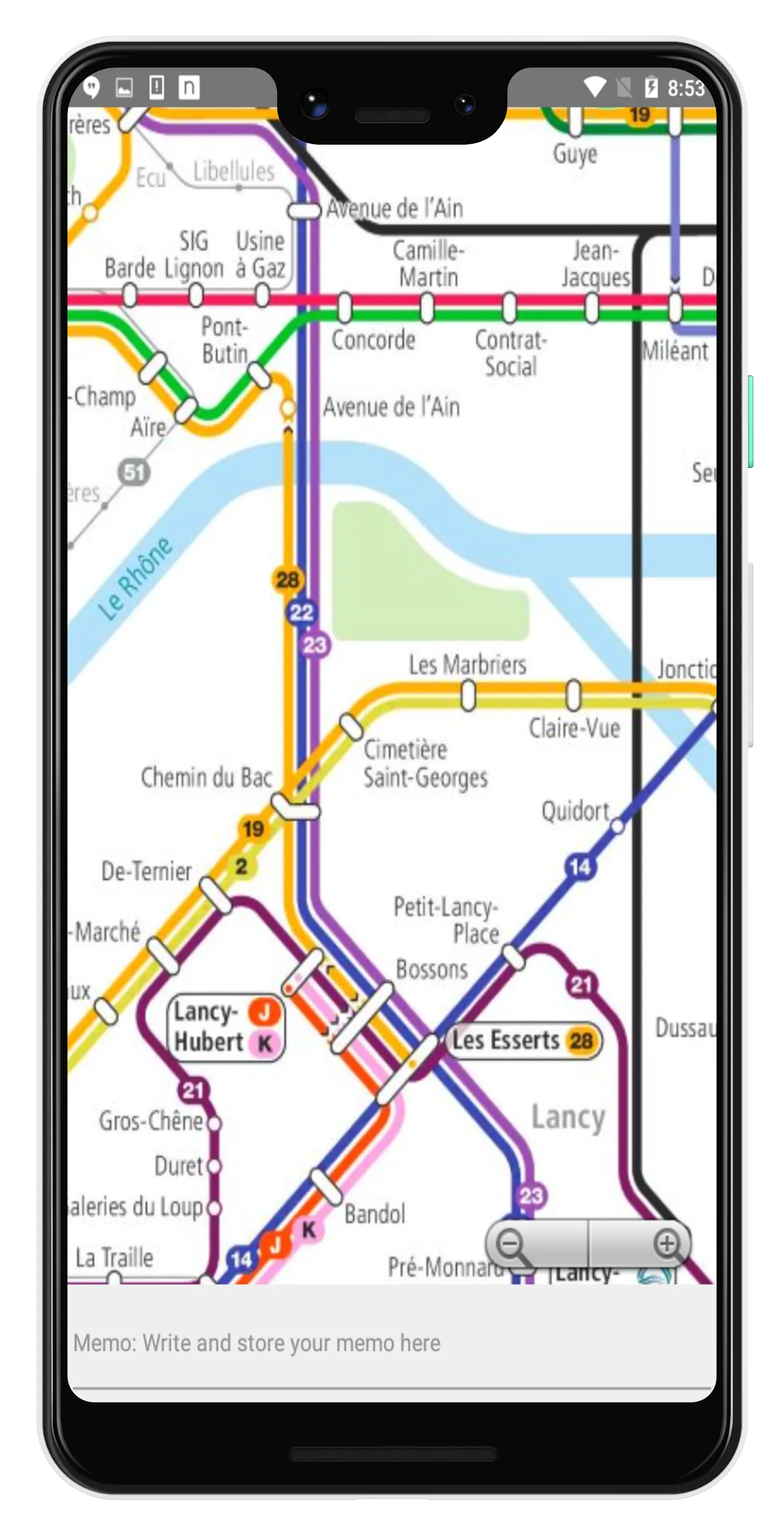 GENEVA TRANSPORT MAP | Indus Appstore | Screenshot