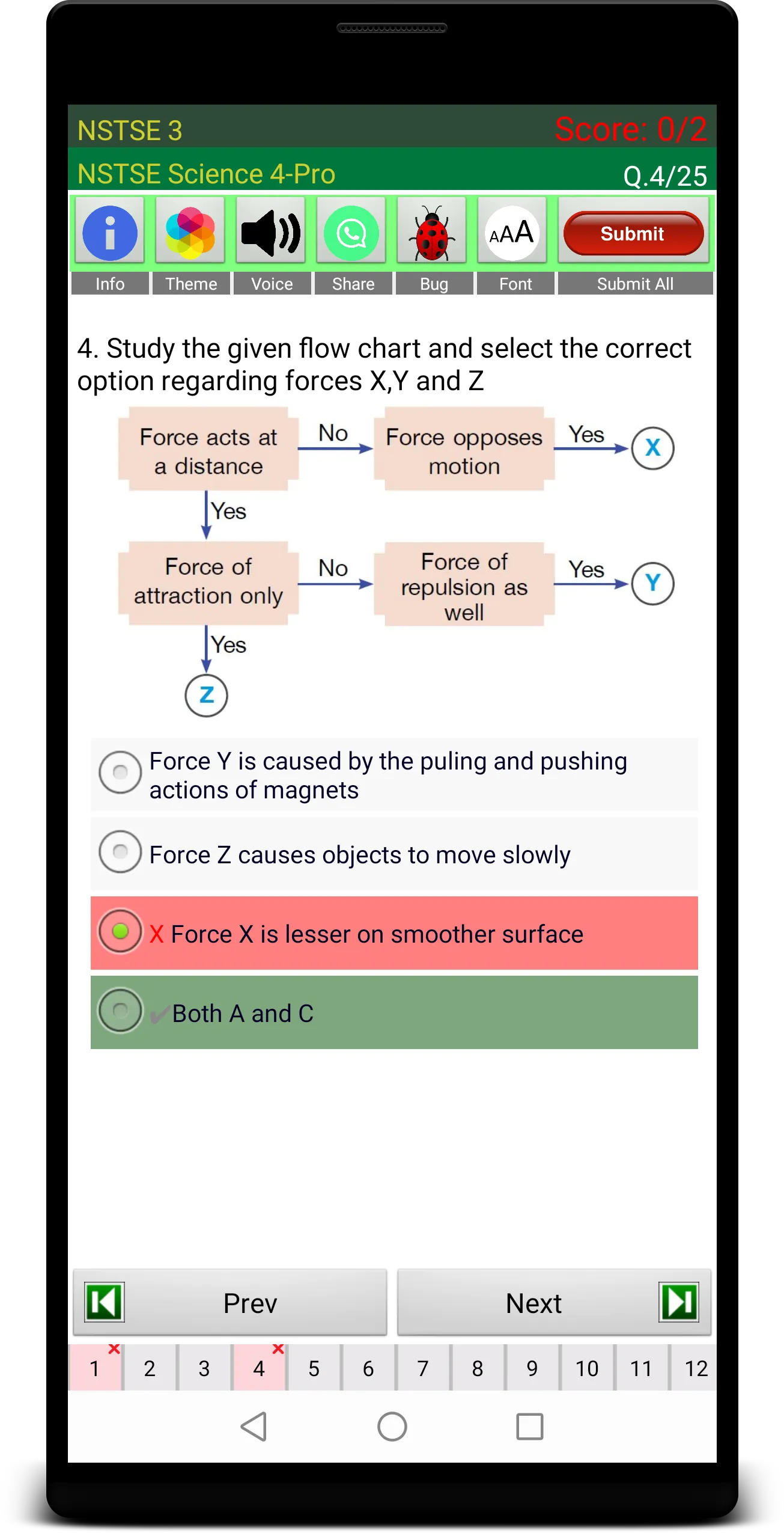 NSTSE 3 Exam Prep | Indus Appstore | Screenshot