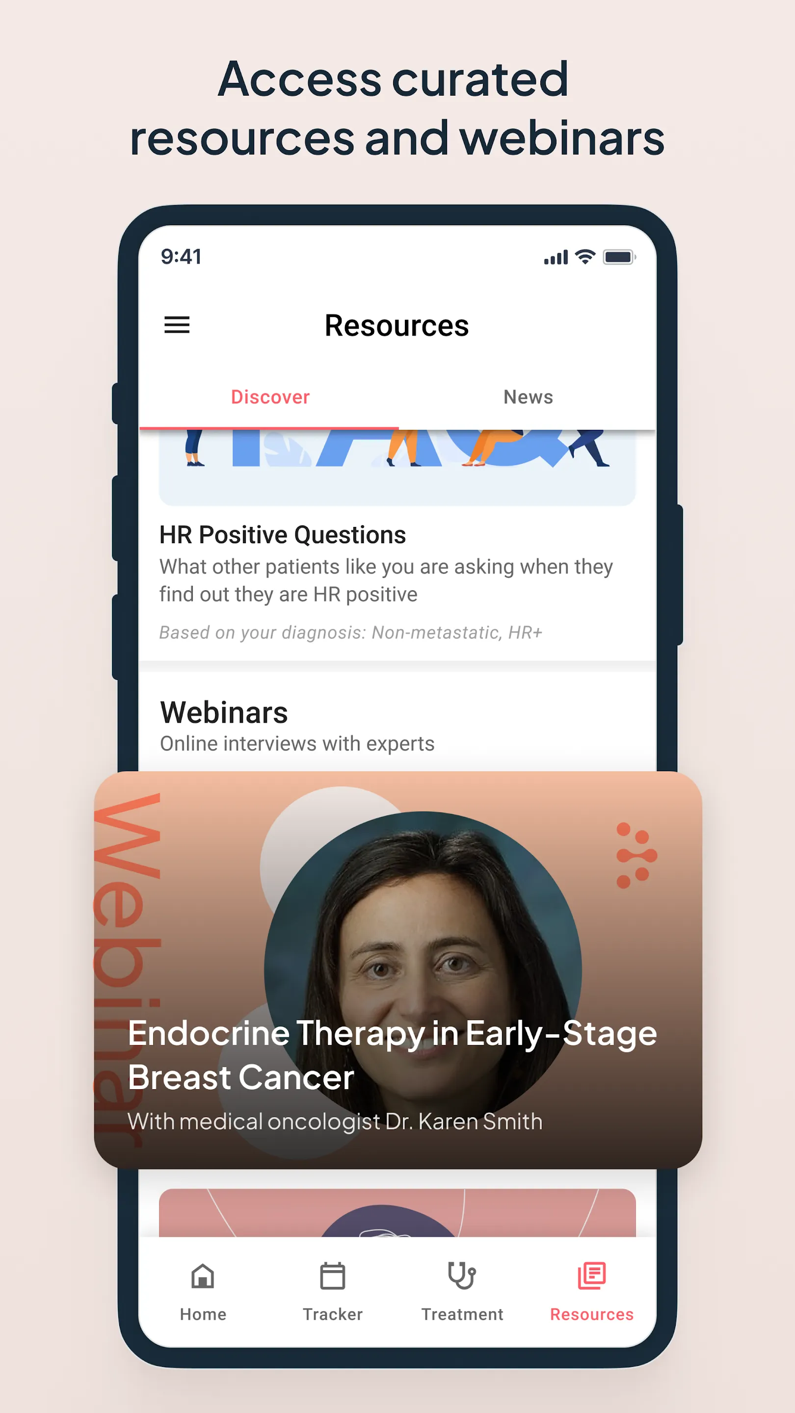 Outcomes4Me Cancer Care | Indus Appstore | Screenshot