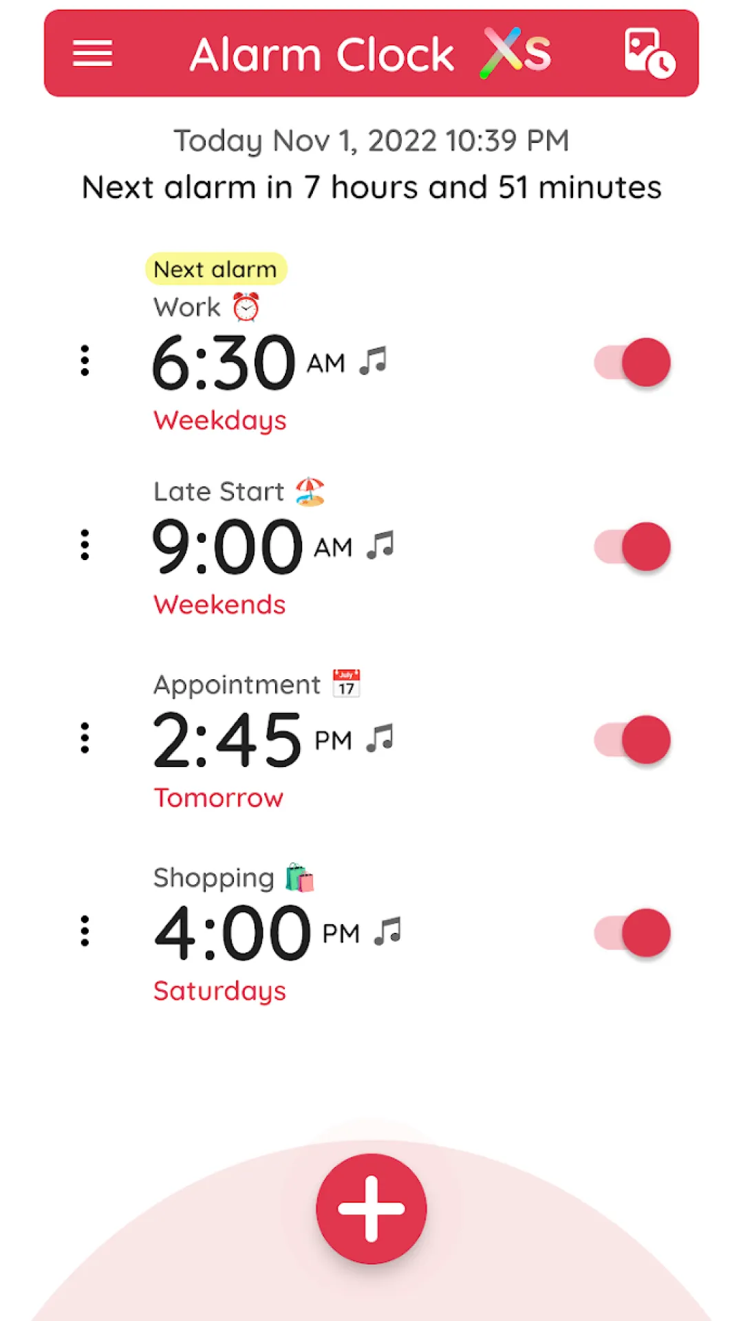 Simple Alarm Clock+Night Clock | Indus Appstore | Screenshot