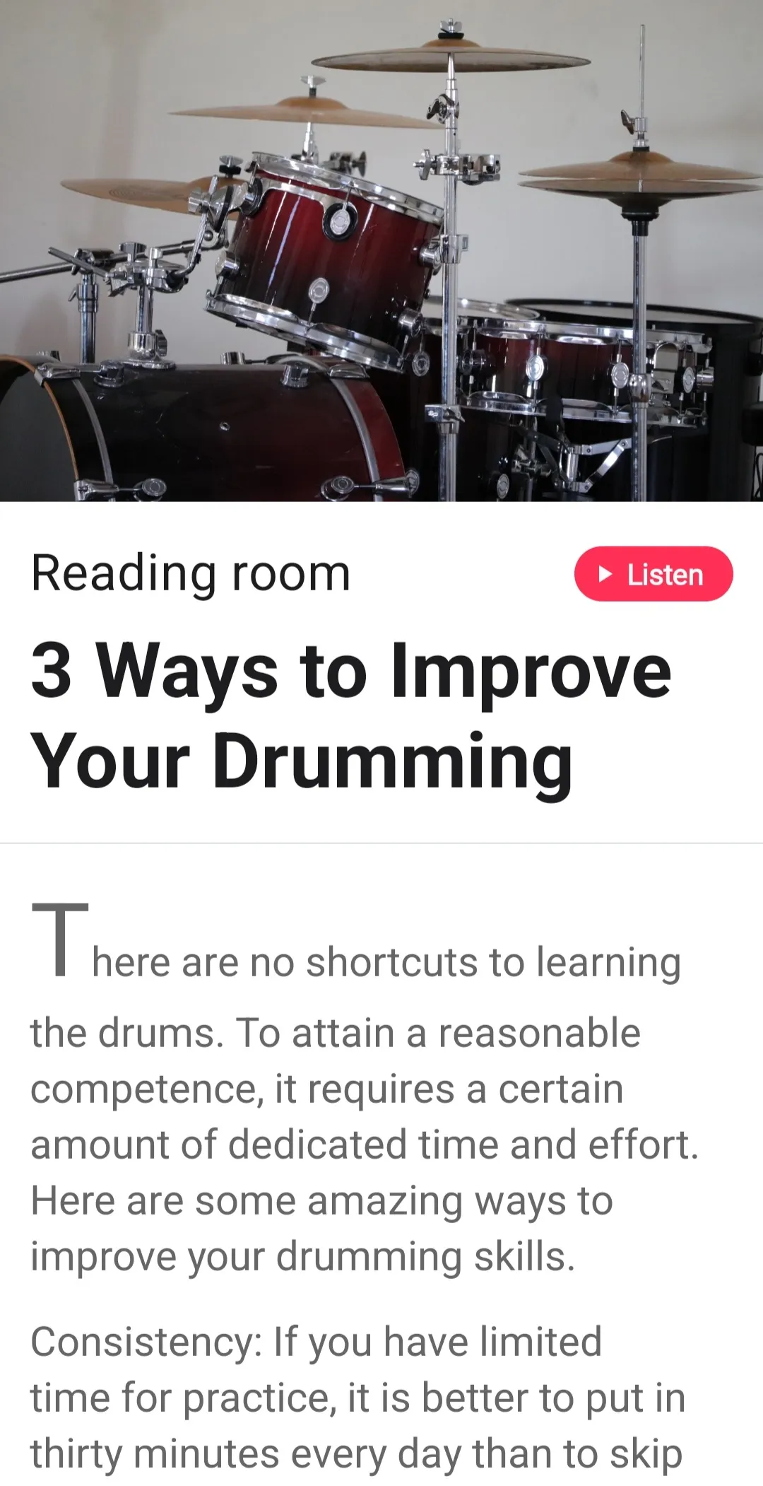 Learn Drums App - Drumming Pro | Indus Appstore | Screenshot