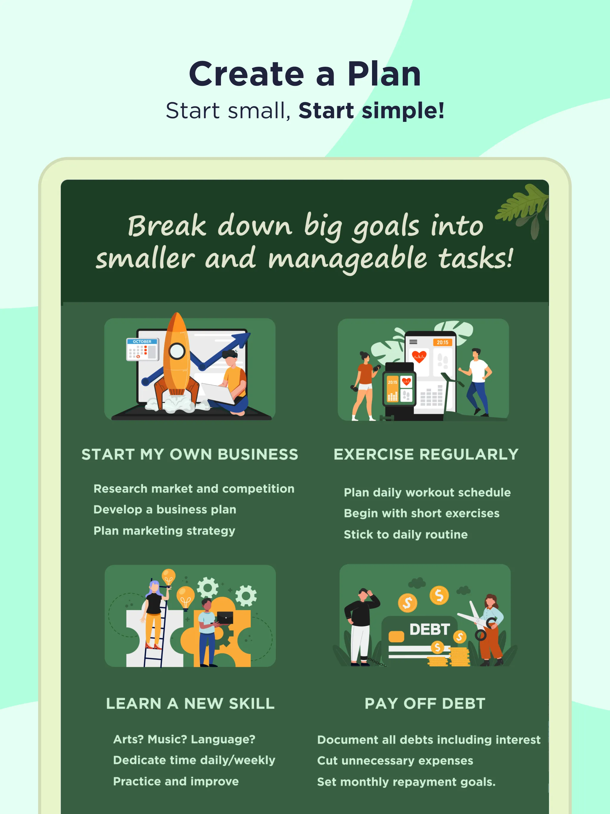 Goal Tracker & Daily Planner | Indus Appstore | Screenshot