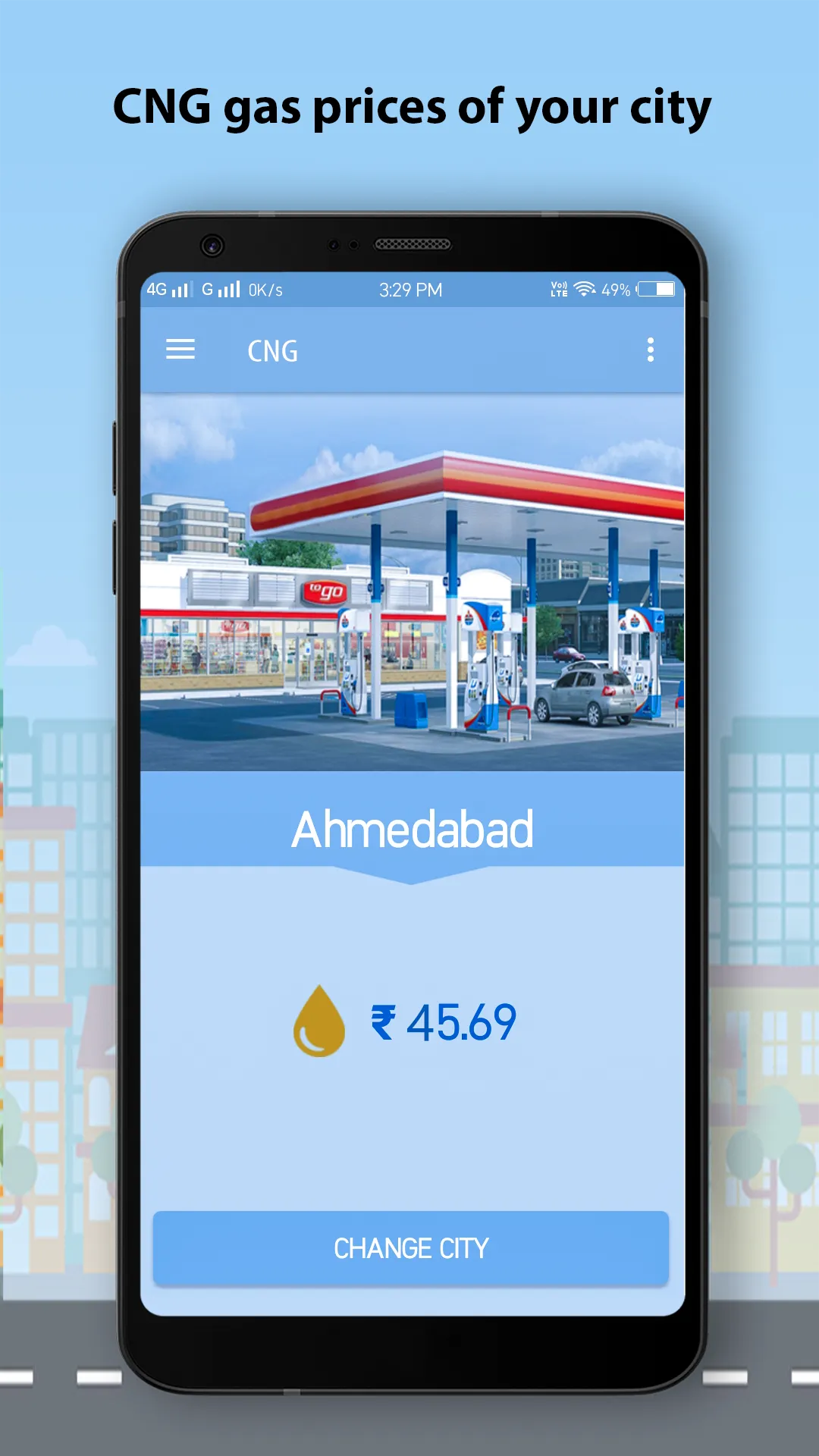 Petrol Diesel Price Daily Upda | Indus Appstore | Screenshot