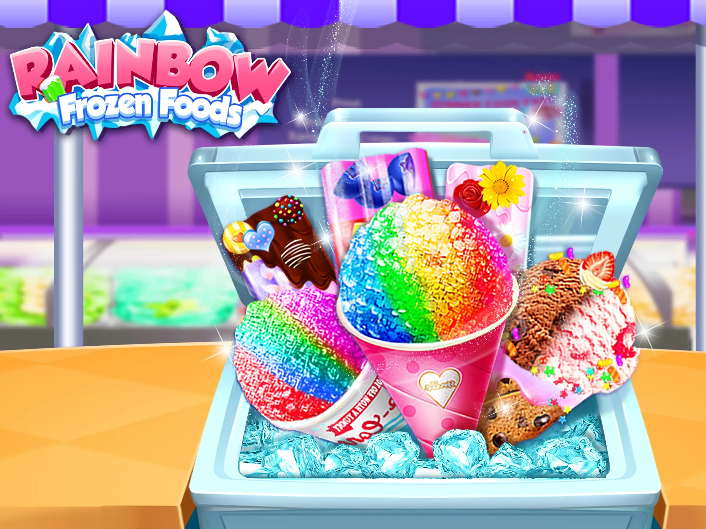 Summer Rainbow Frozen Foods！ | Indus Appstore | Screenshot