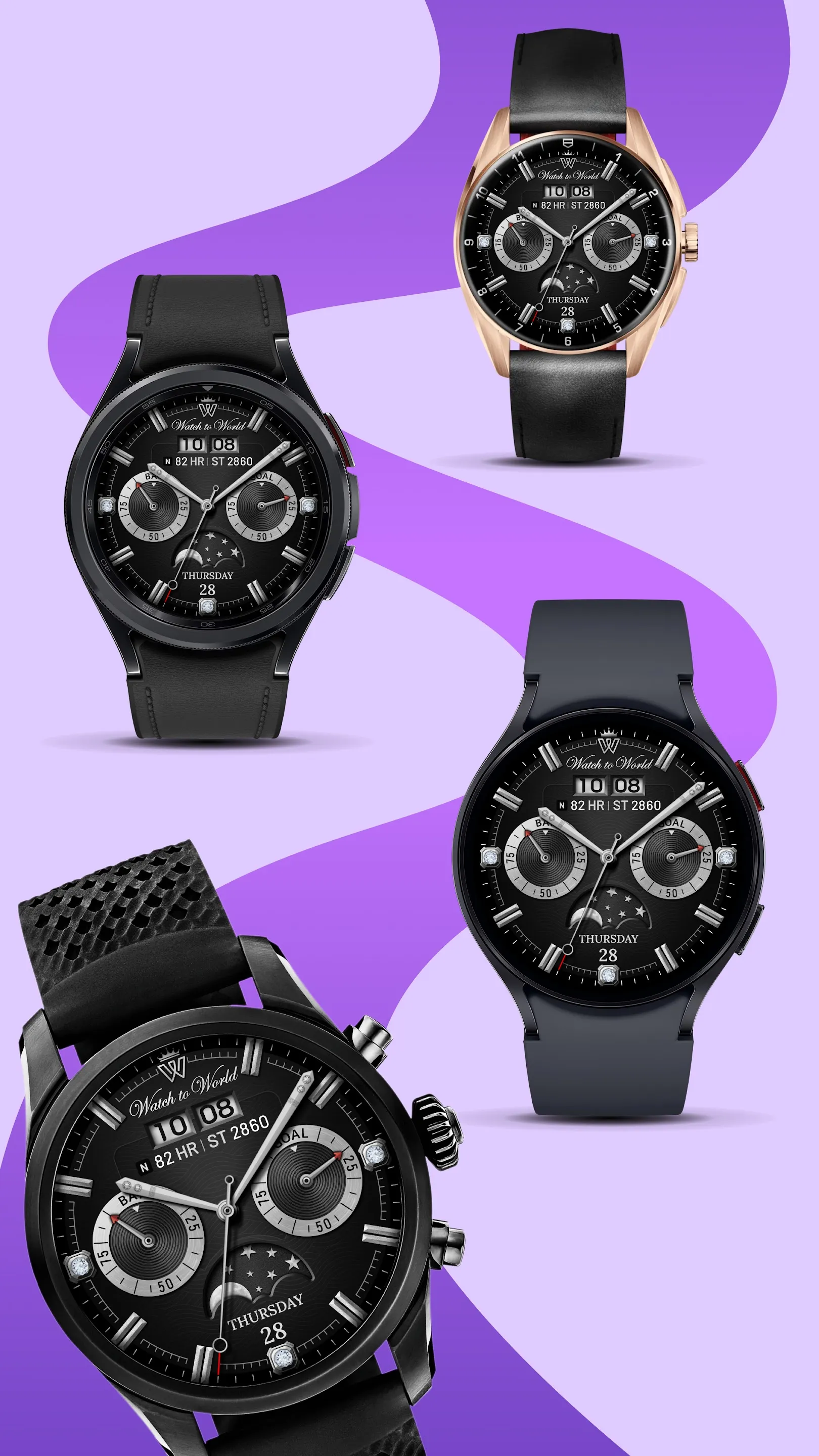 WTW M13B10 Basic watch face | Indus Appstore | Screenshot