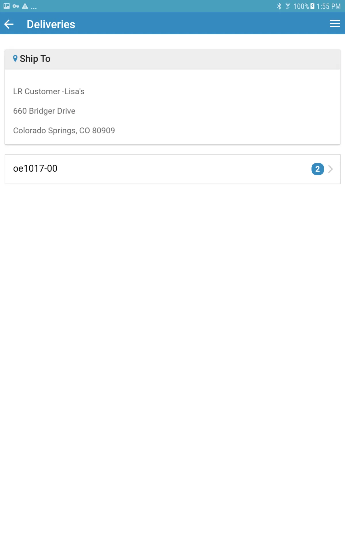 Infor Proof of Delivery Driver | Indus Appstore | Screenshot