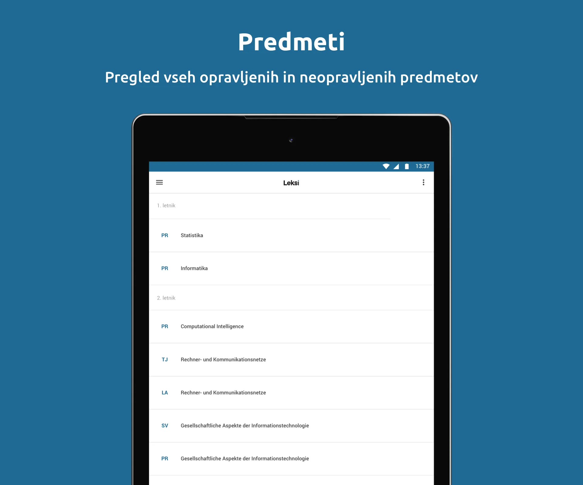 Leksi - app za študente! | Indus Appstore | Screenshot