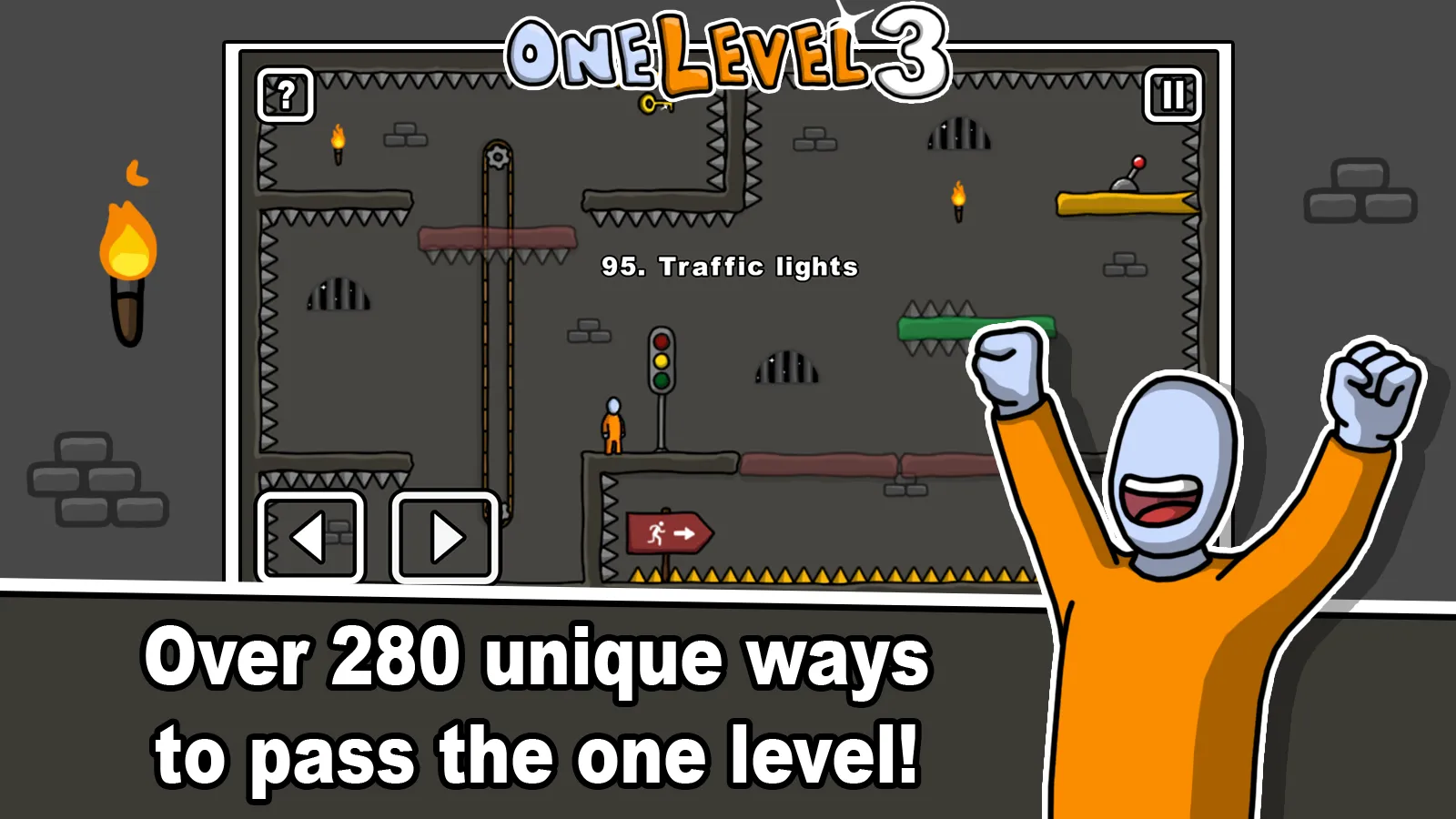 One Level 3 Stickman Jailbreak | Indus Appstore | Screenshot