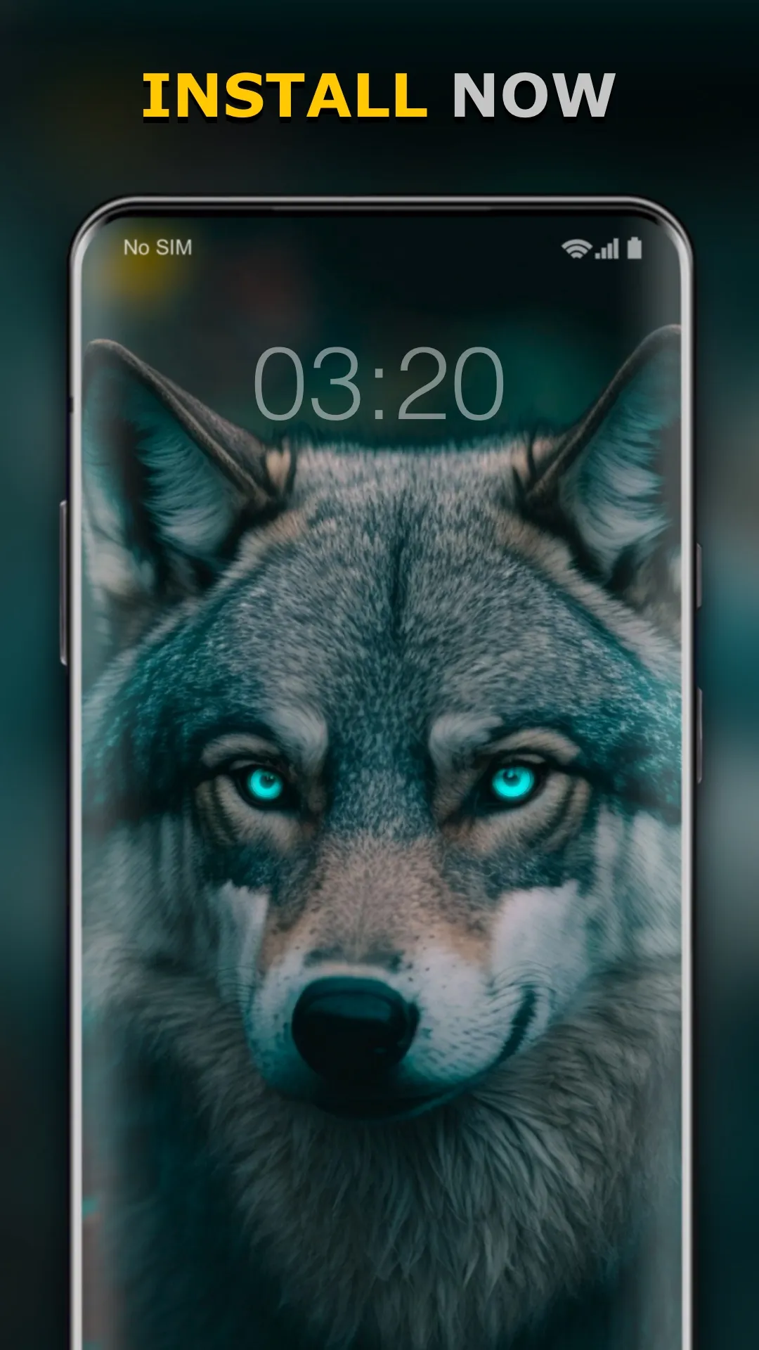 Wolf Wallpaper HD: Backgrounds | Indus Appstore | Screenshot