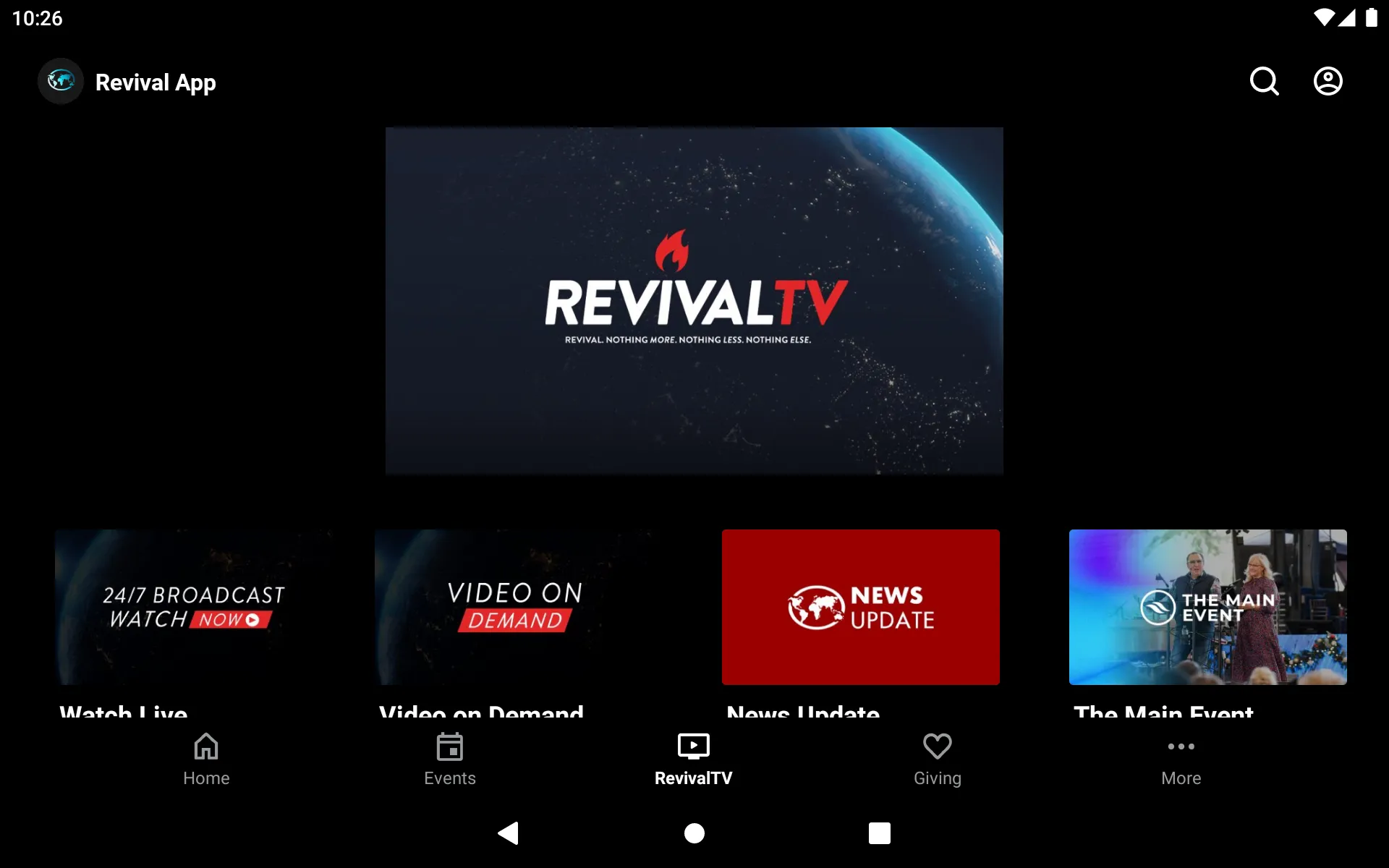 Revival Ministries Int'l | Indus Appstore | Screenshot