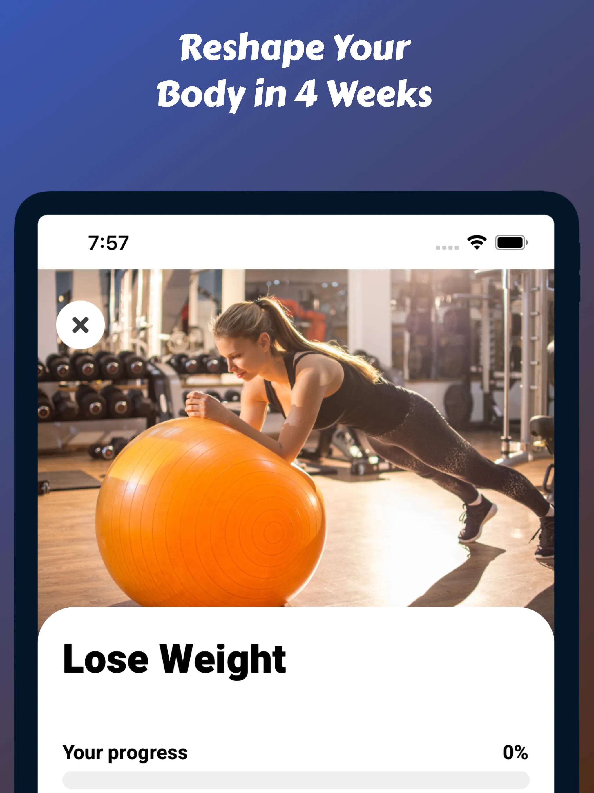 Stability Ball Workout Plan | Indus Appstore | Screenshot