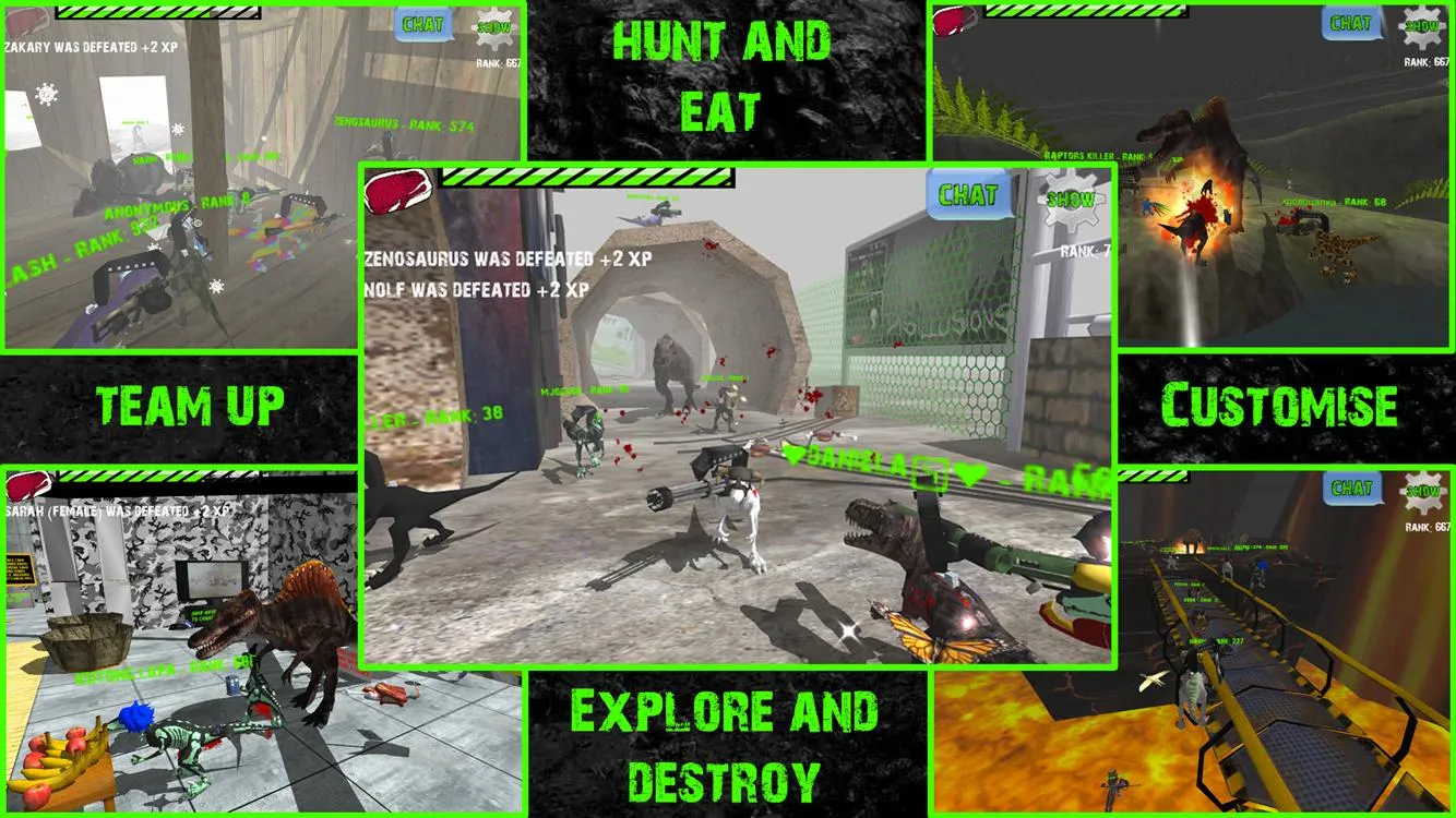 Raptors Online - Gun Dinosaurs | Indus Appstore | Screenshot