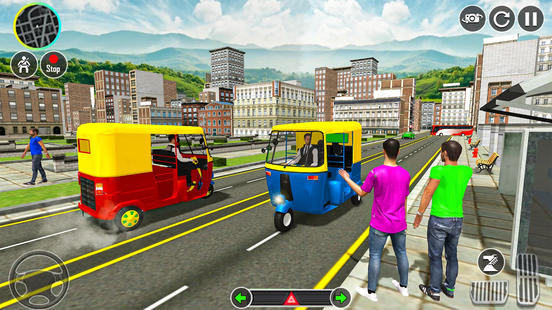 Auto Rickshaw game 3D car game | Indus Appstore | Screenshot