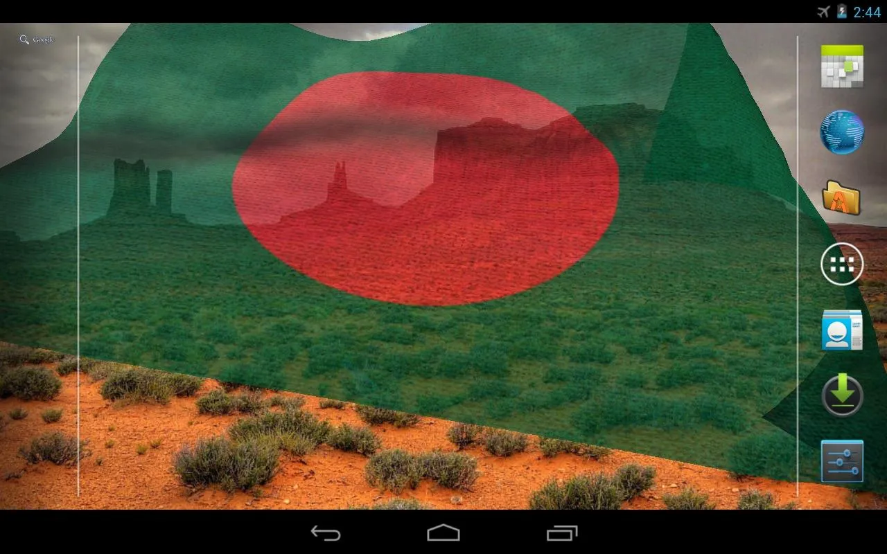 Bangladesh Flag Live Wallpaper | Indus Appstore | Screenshot