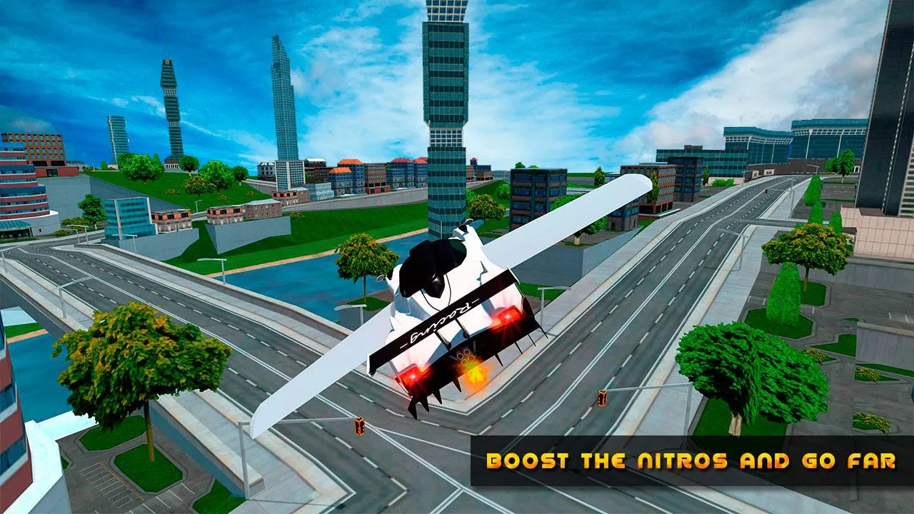 Flying Car Game driving | Indus Appstore | Screenshot