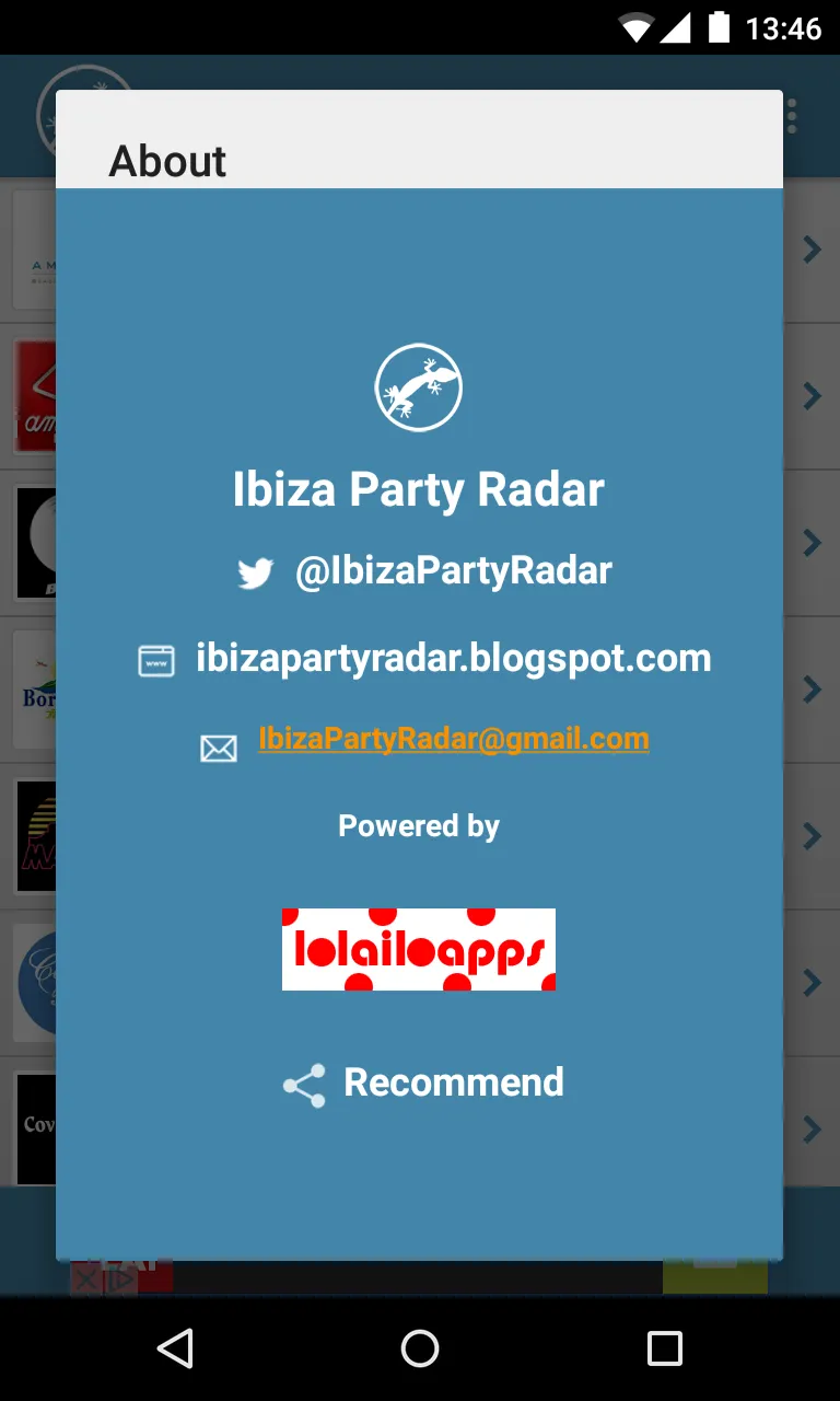 Ibiza Party Radar | Indus Appstore | Screenshot