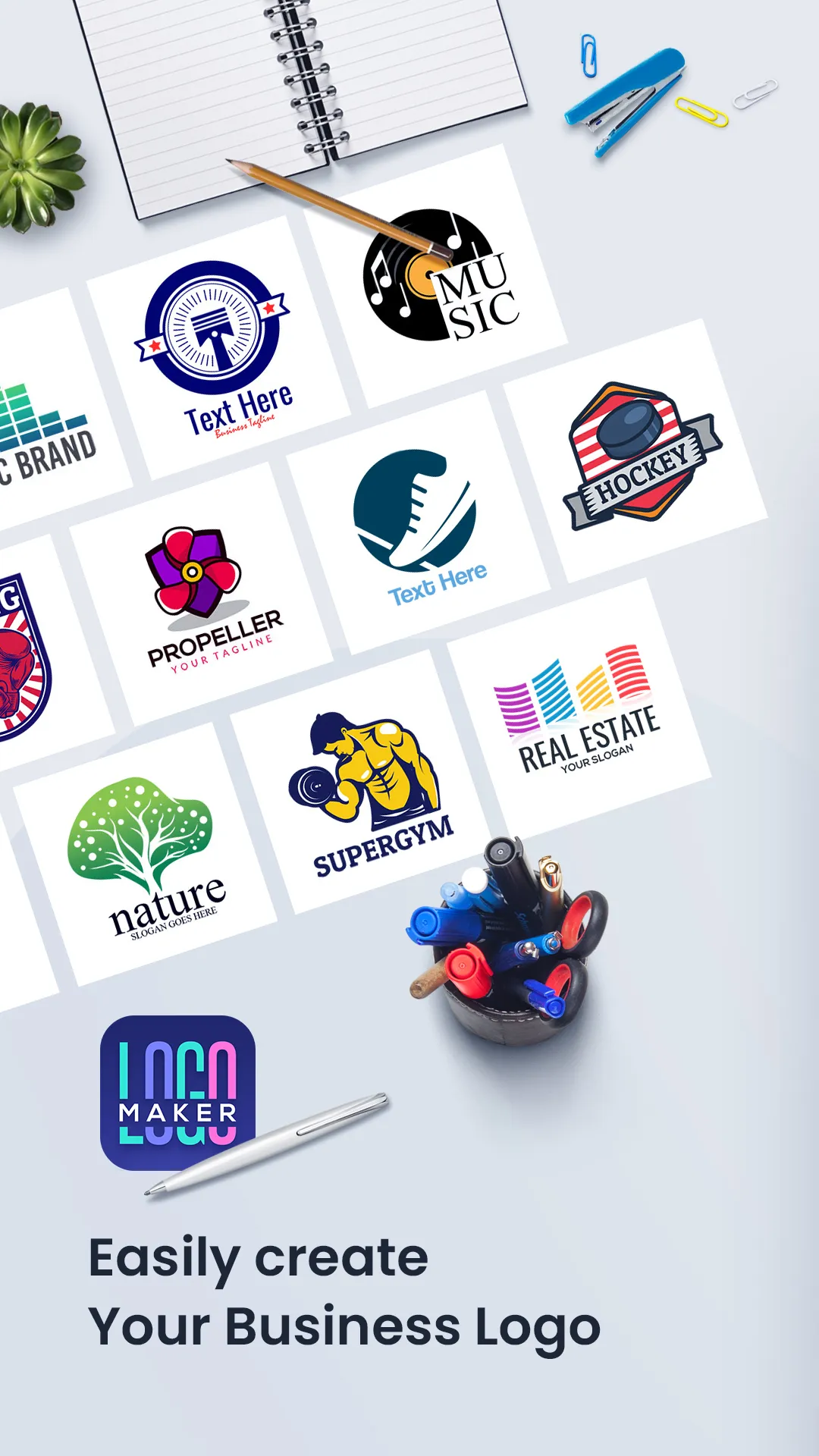 Logo Maker & Graphic Design | Indus Appstore | Screenshot