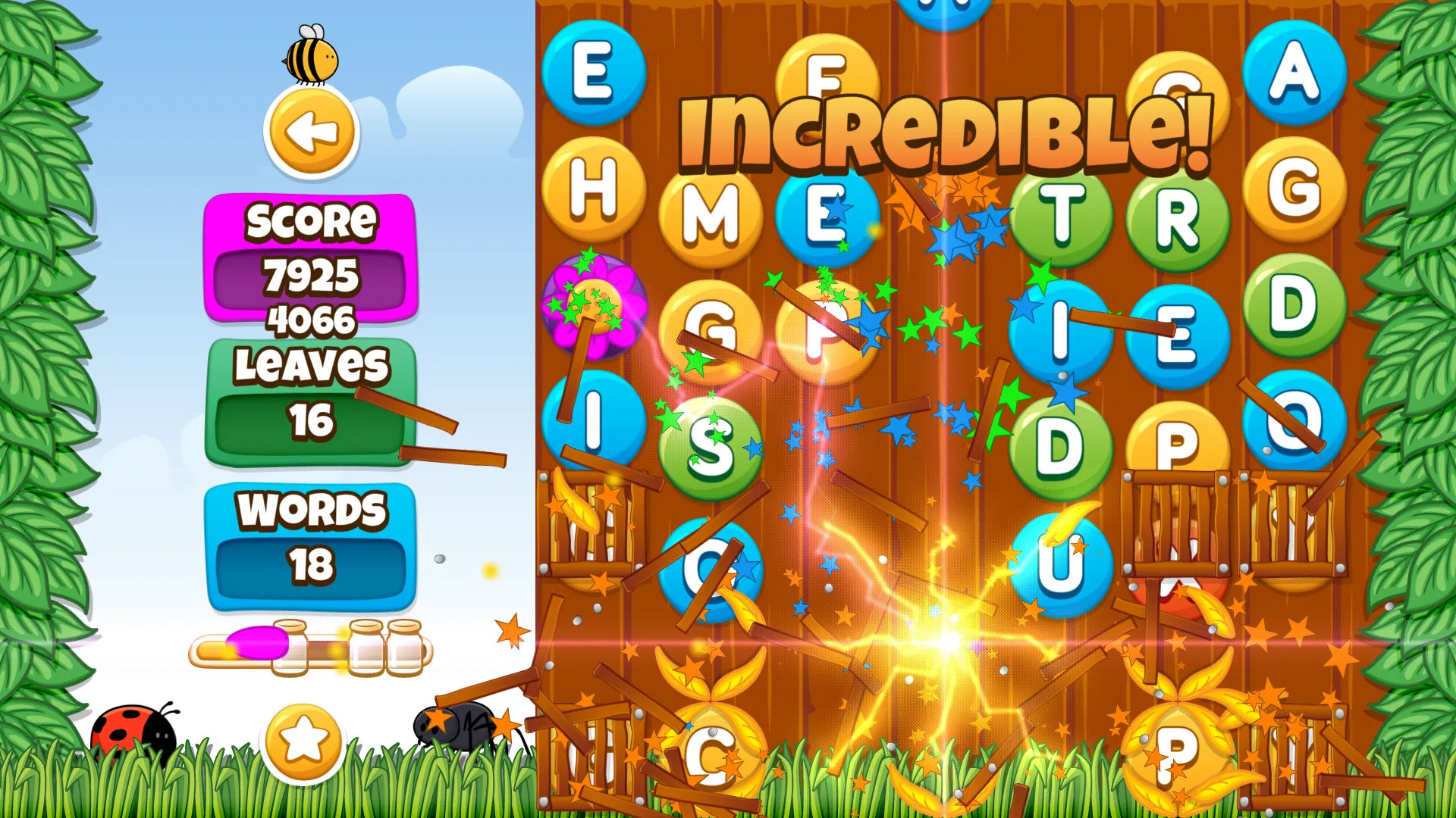 WordBuzz: The Honey Quest | Indus Appstore | Screenshot