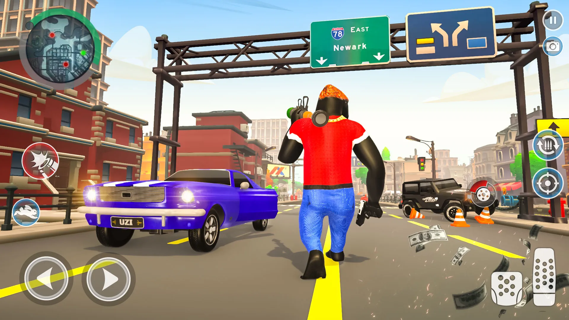 Blue Hero Gangster City Mafia | Indus Appstore | Screenshot