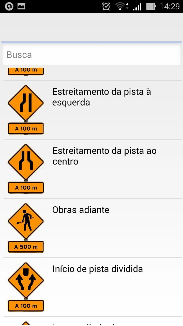 Placas de Trânsito Br | Indus Appstore | Screenshot