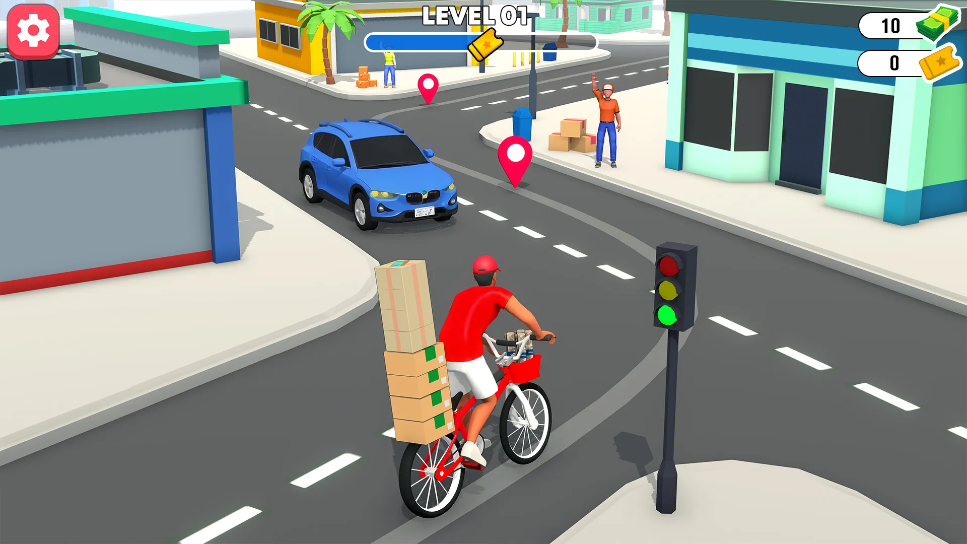 Delivery Boy Bicycle Game | Indus Appstore | Screenshot