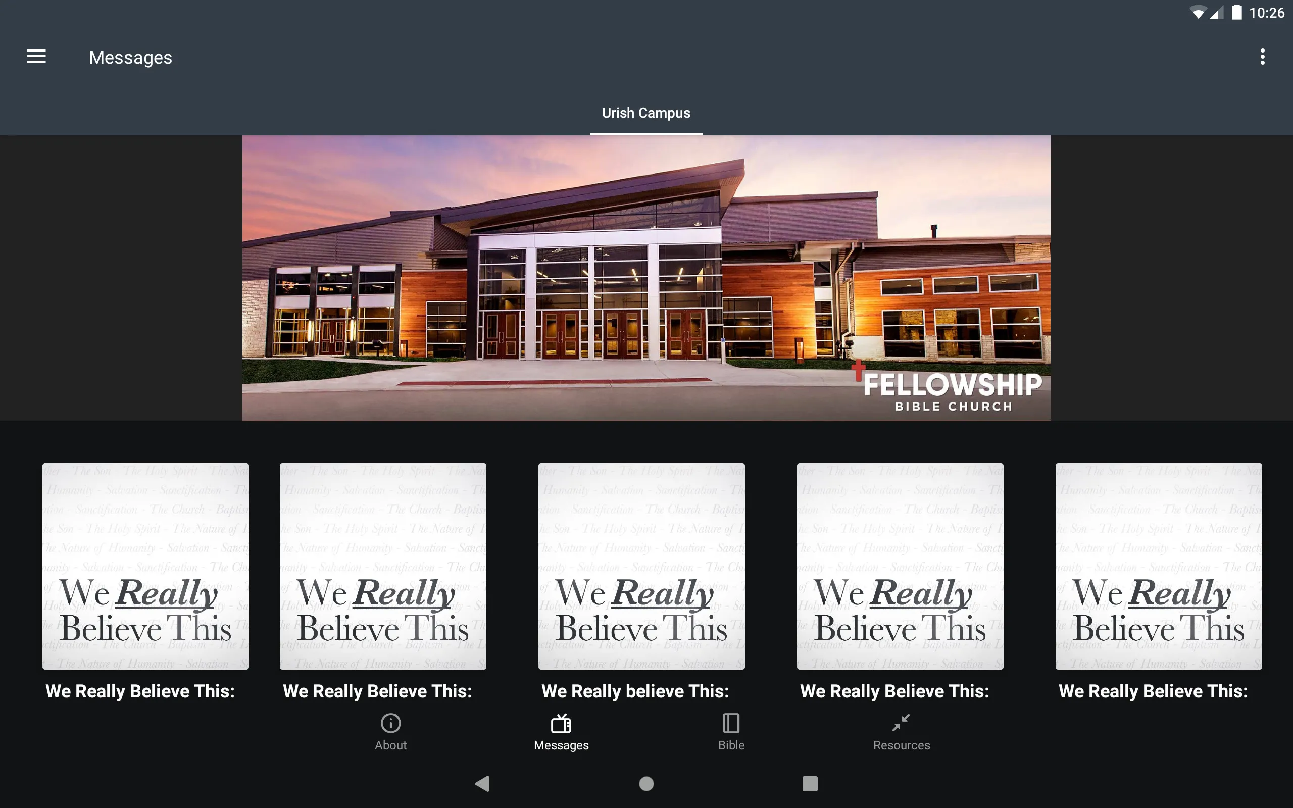 Fellowship Bible Church Topeka | Indus Appstore | Screenshot