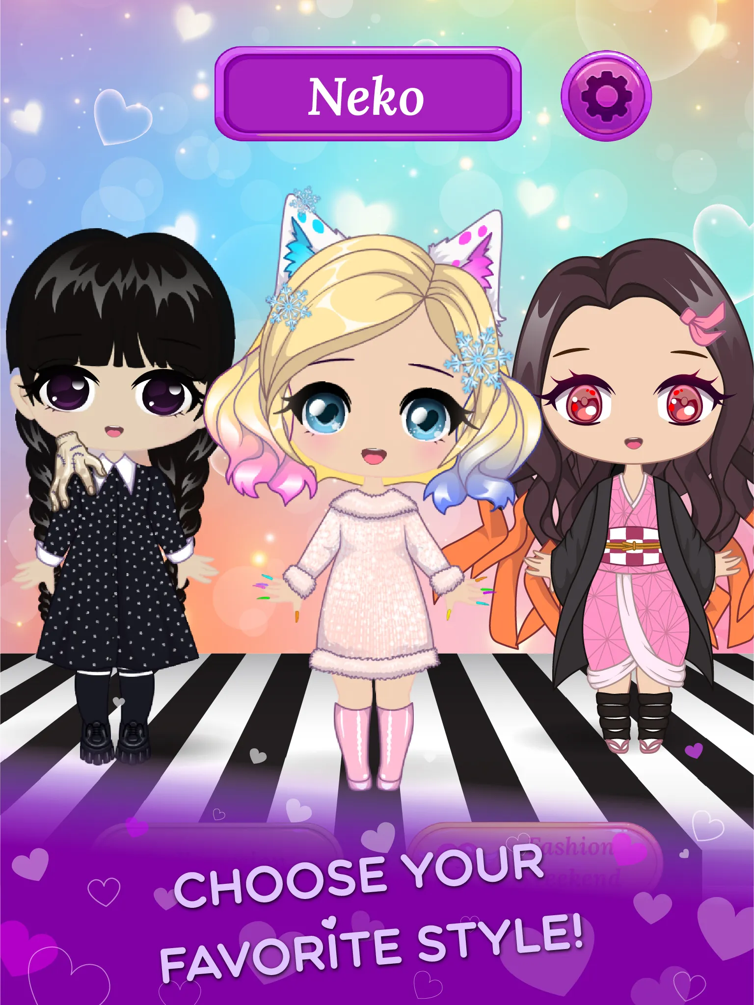 Chibi Dress Up Beauty Salon | Indus Appstore | Screenshot