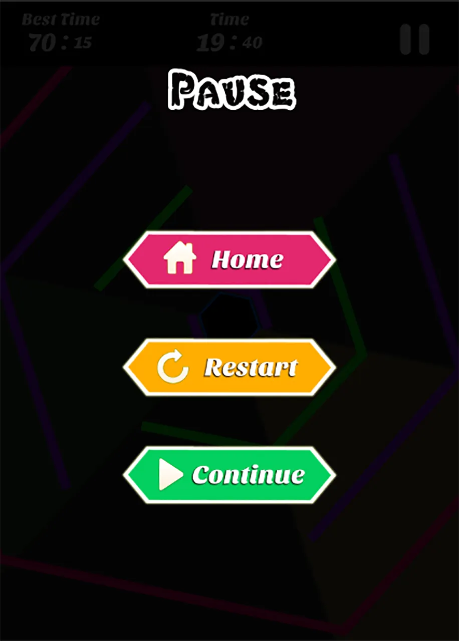 Hexagon - super hexagon, polyg | Indus Appstore | Screenshot