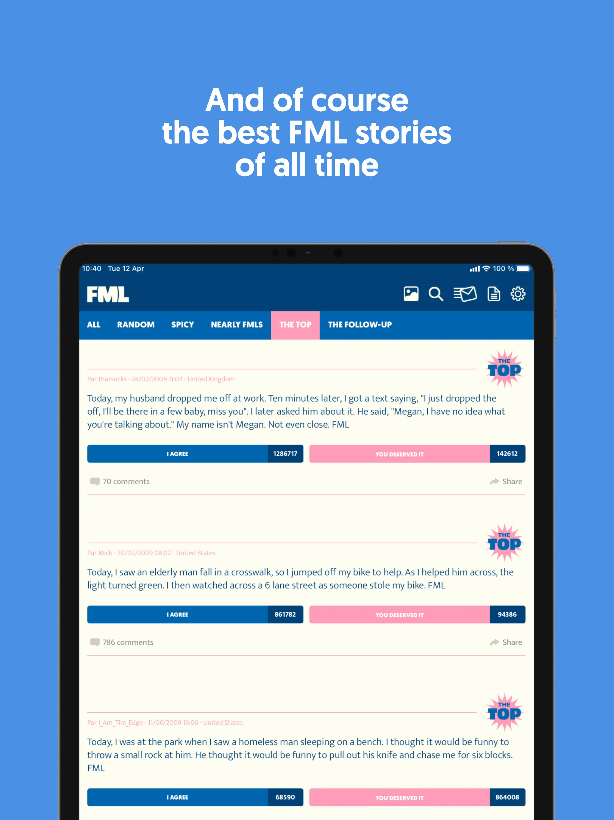 FML | Indus Appstore | Screenshot