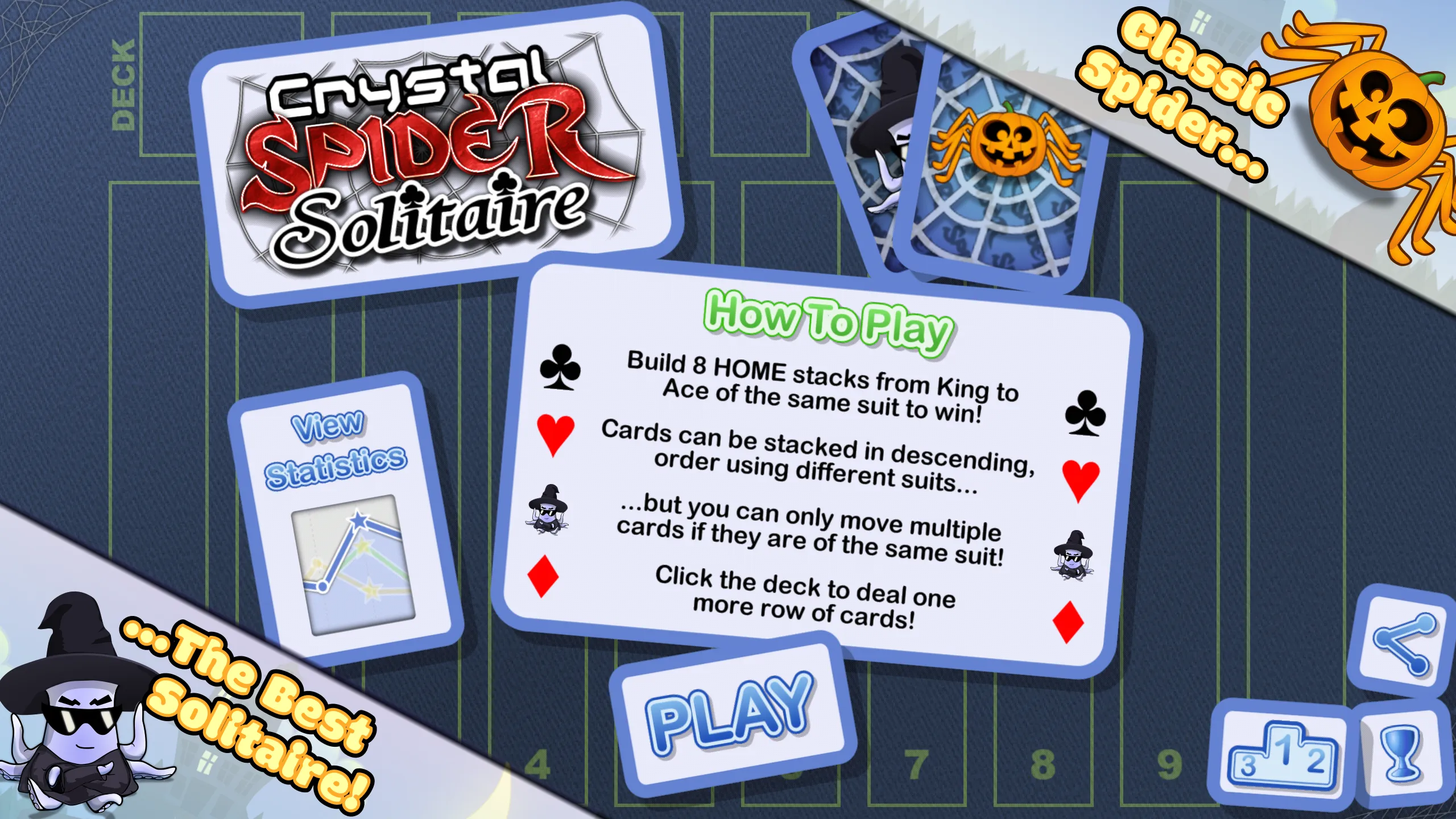 Crystal Spider Solitaire | Indus Appstore | Screenshot