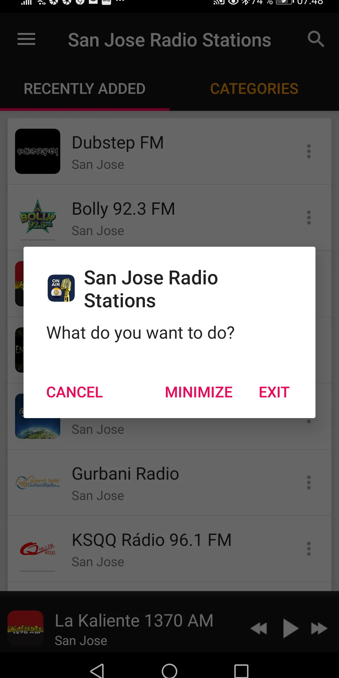 San José Radio Stations - USA | Indus Appstore | Screenshot