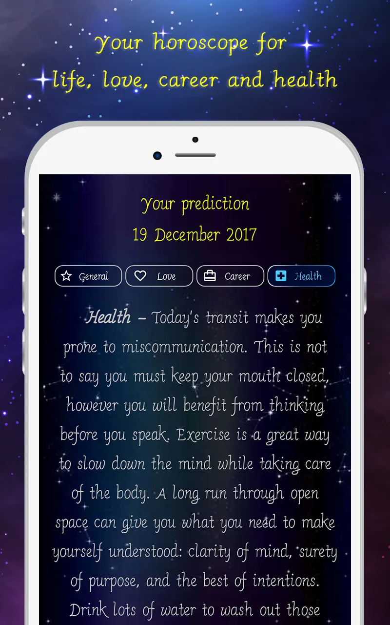 Daily Horoscope Fingerprint | Indus Appstore | Screenshot