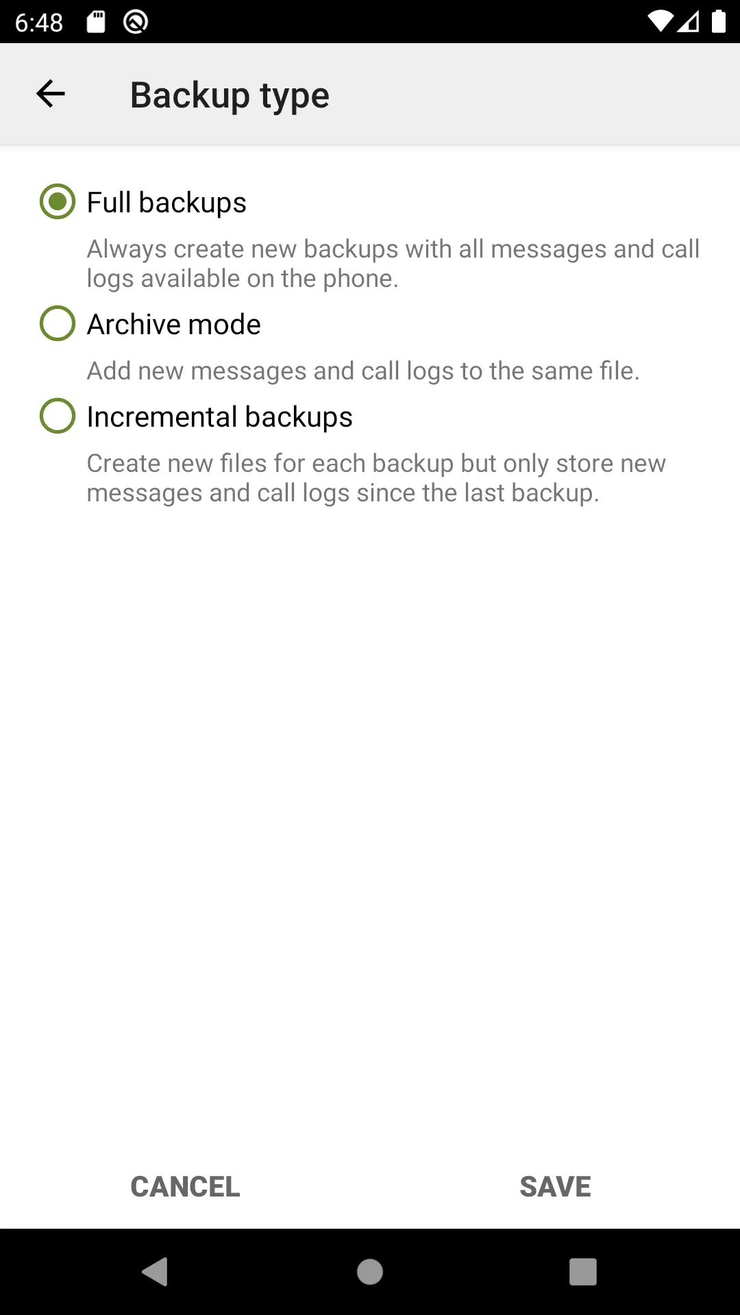 SMS Backup & Restore | Indus Appstore | Screenshot