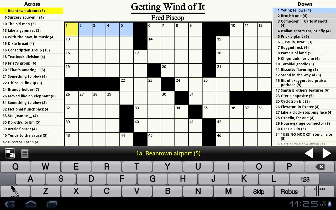 Crossword Light | Indus Appstore | Screenshot