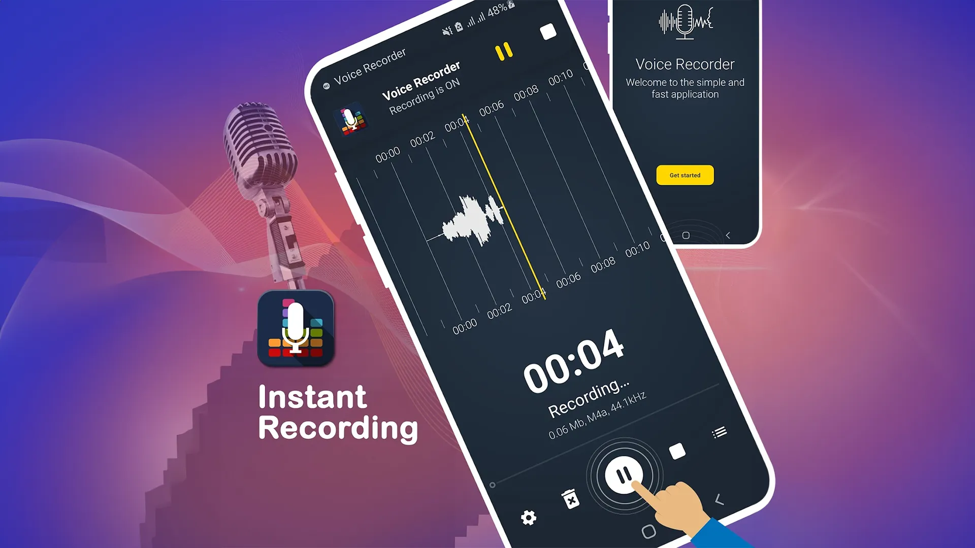 HD Voice Recorder: Voice Memos | Indus Appstore | Screenshot