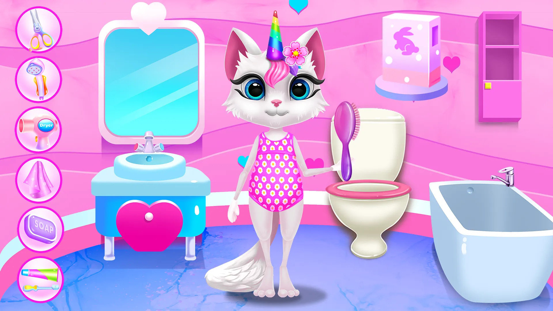 Kitty Kate Unicorn Daily Care | Indus Appstore | Screenshot