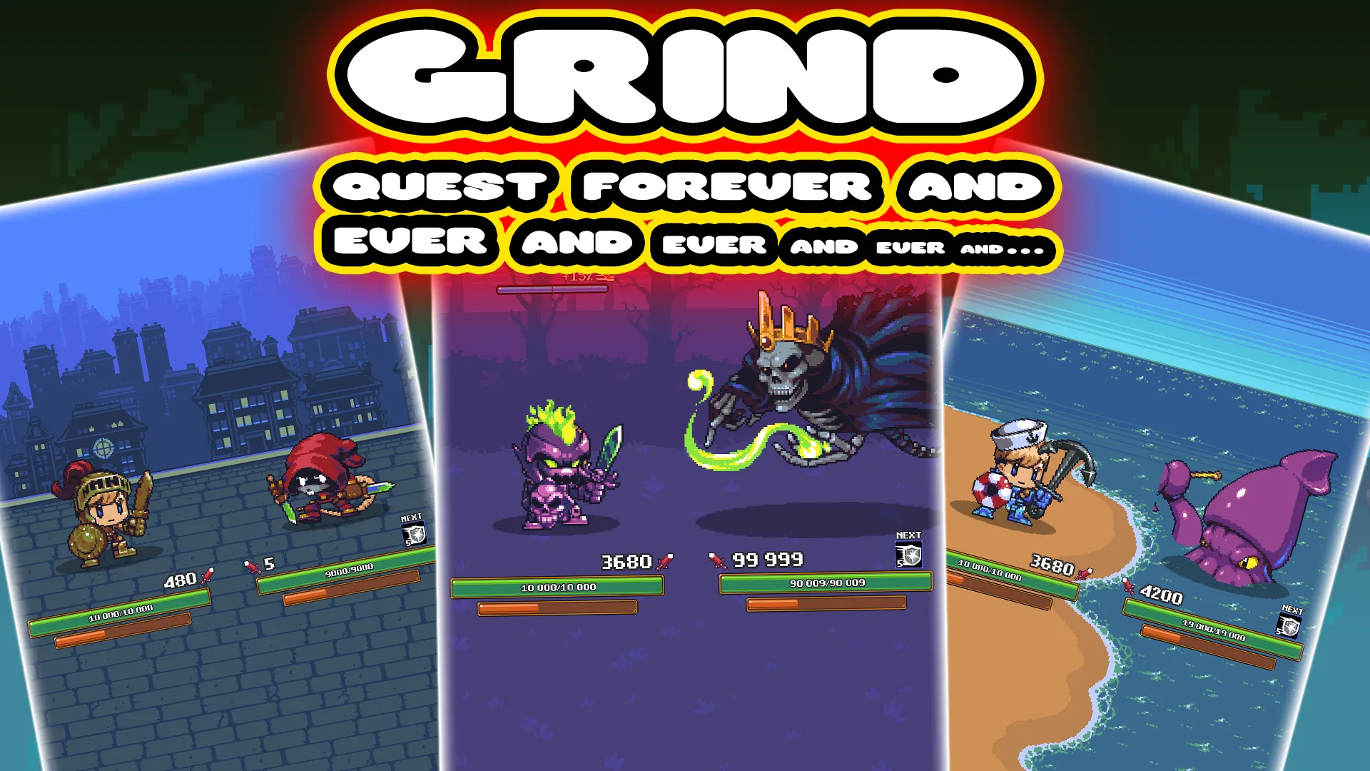 Idle Grindia: Dungeon Quest | Indus Appstore | Screenshot